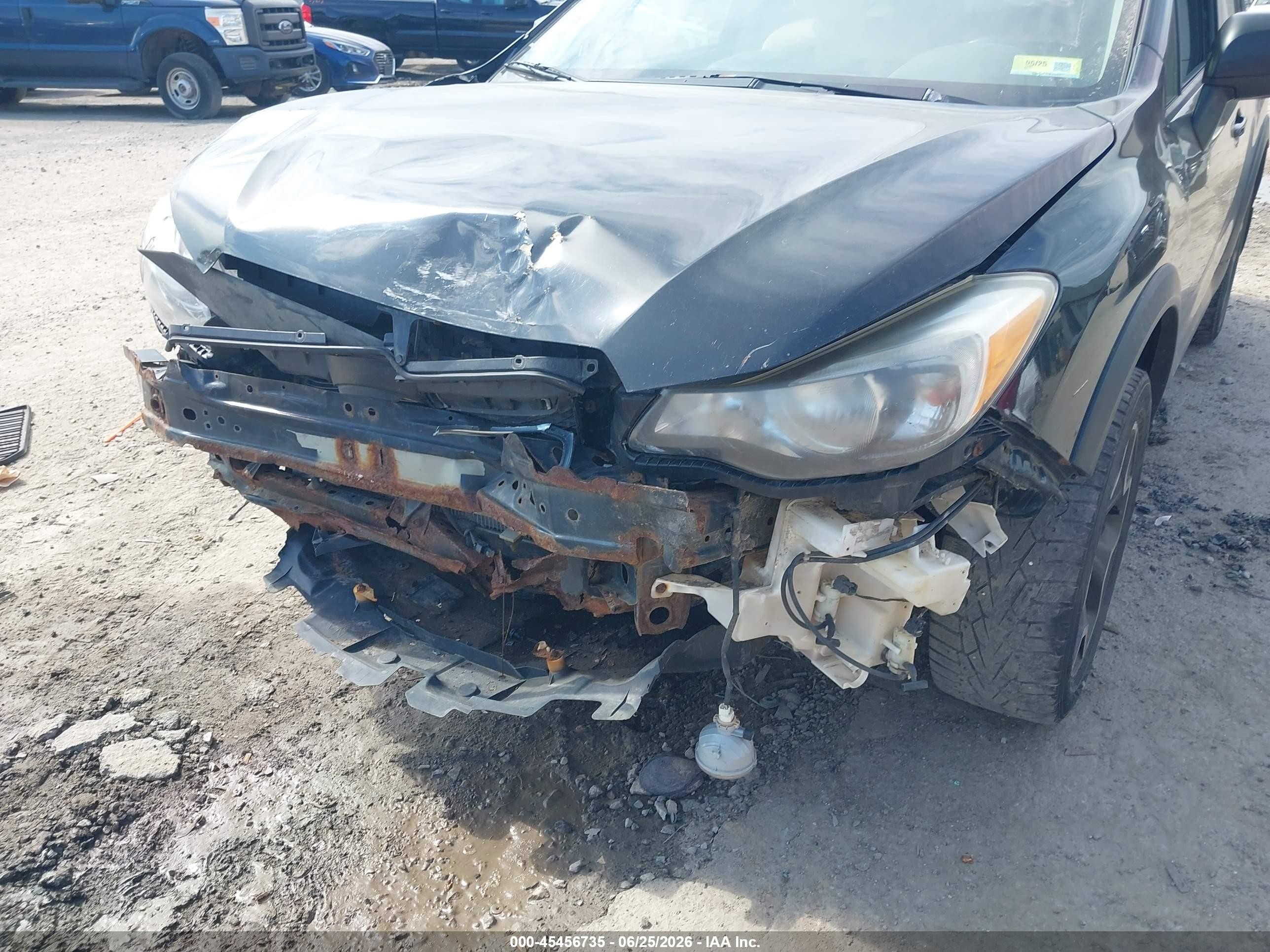 2014 Subaru Xv Crosstrek 2.0i Premium Blue vin: JF2GPACC1E8254607