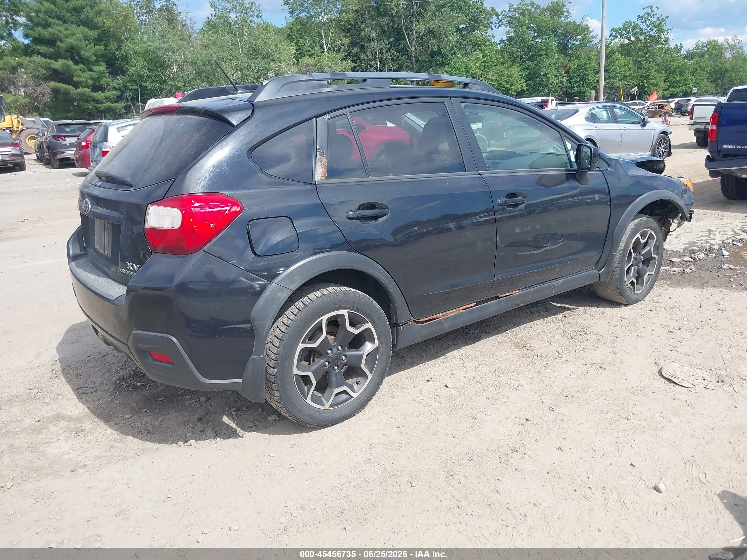 2014 Subaru Xv Crosstrek 2.0i Premium Blue vin: JF2GPACC1E8254607