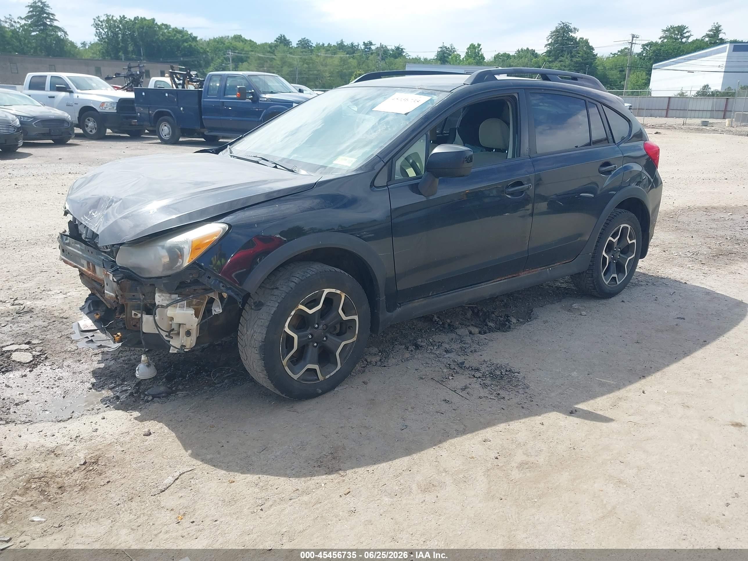 2014 Subaru Xv Crosstrek 2.0i Premium Blue vin: JF2GPACC1E8254607
