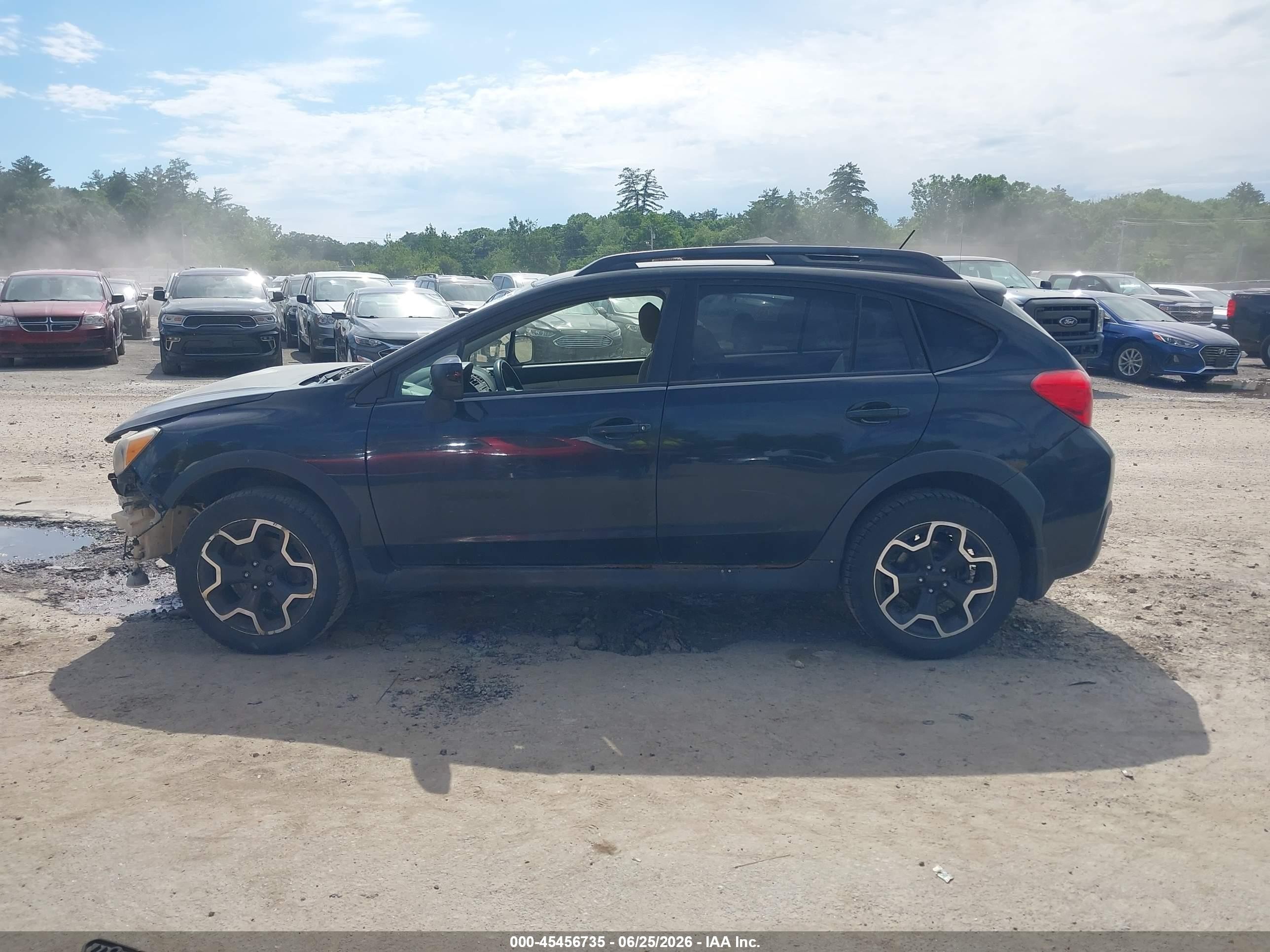 2014 Subaru Xv Crosstrek 2.0i Premium Blue vin: JF2GPACC1E8254607