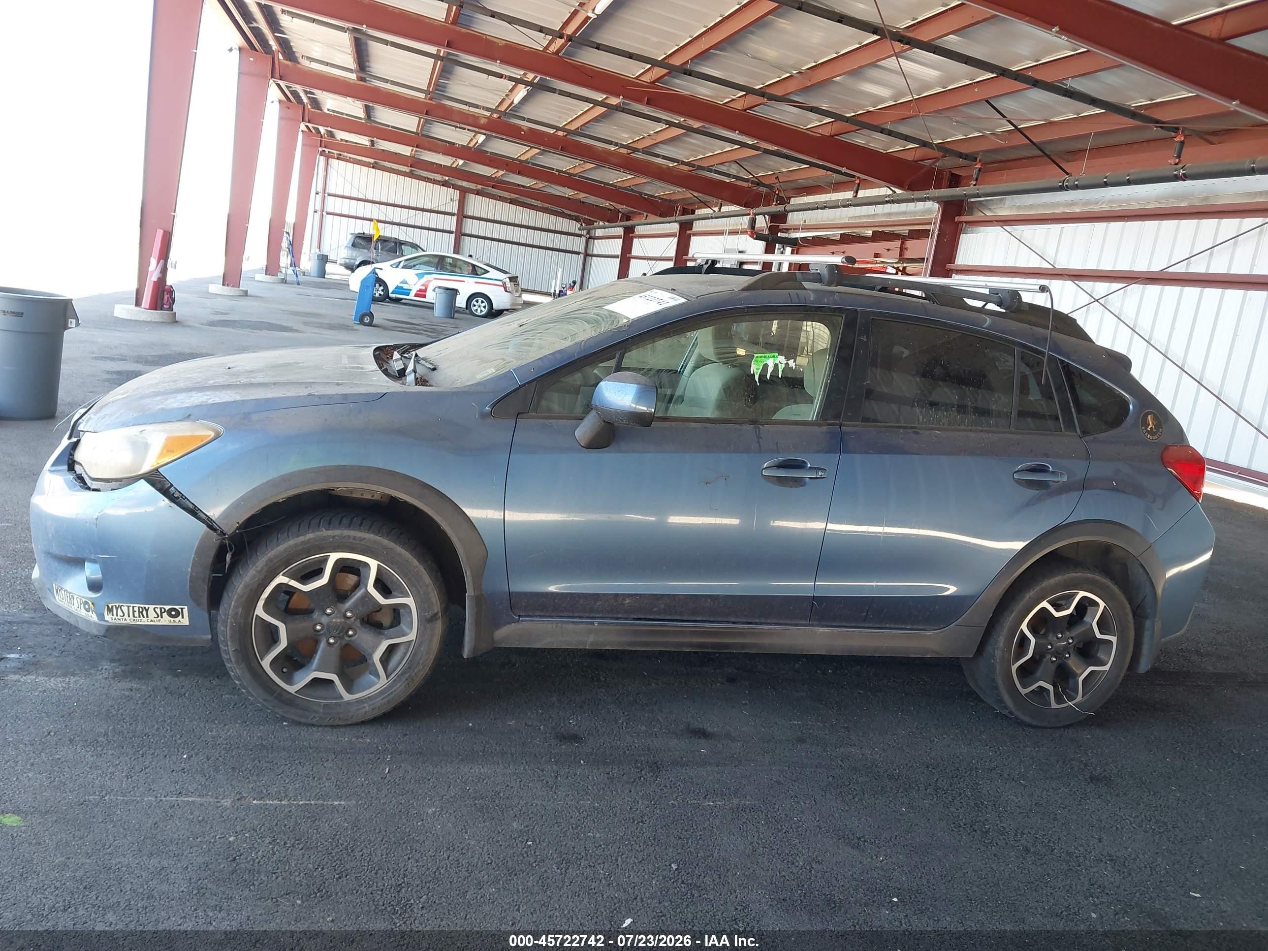 2014 Subaru Xv Crosstrek 2.0i Premium Light Blue vin: JF2GPACC1E8292841