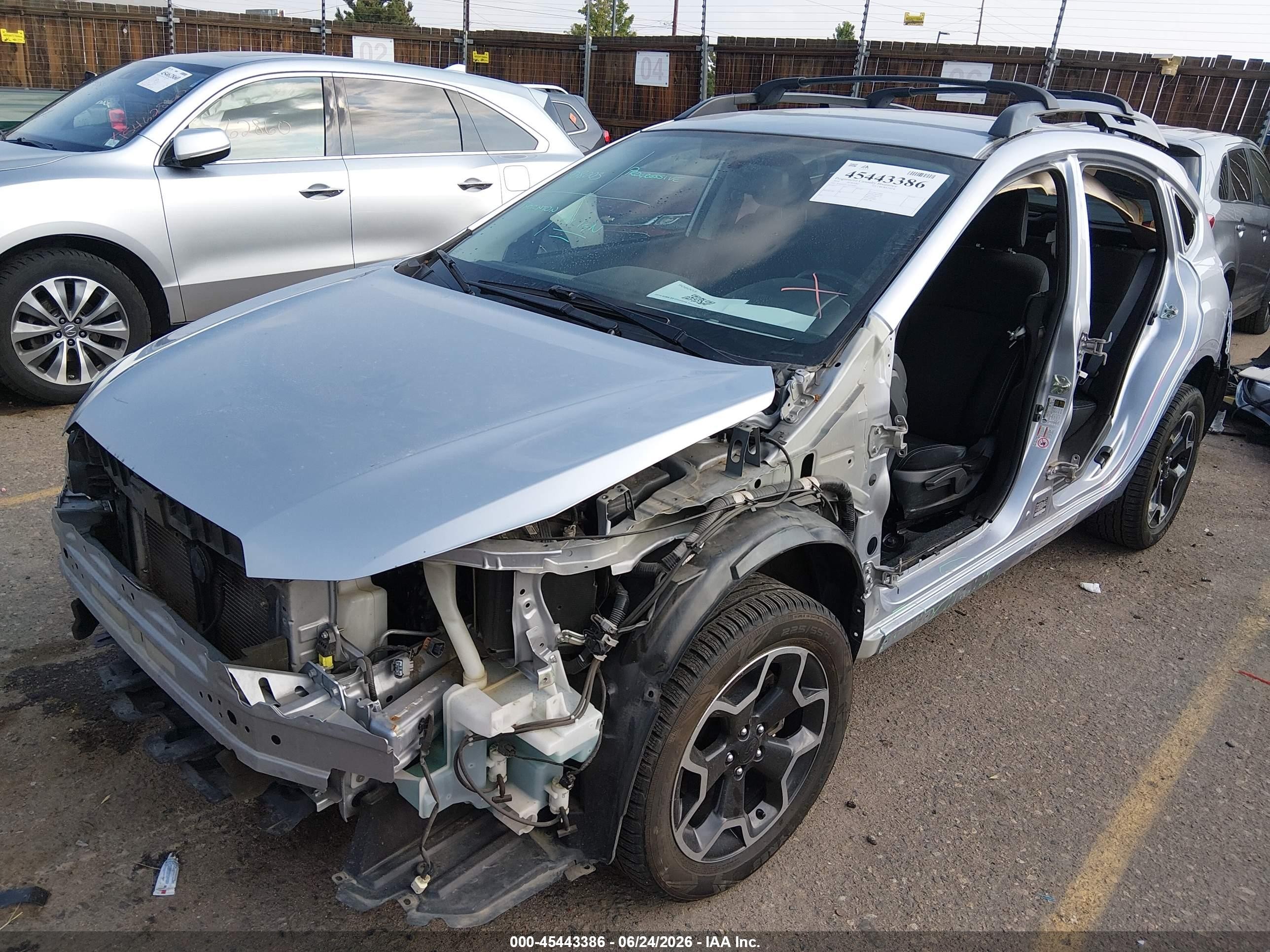 2014 Subaru Xv Crosstrek 2.0i Premium Серый vin: JF2GPACC1E8293021