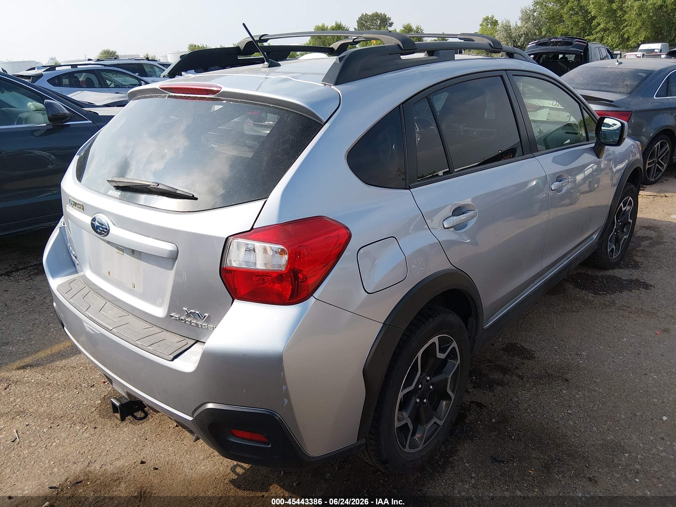 2014 Subaru Xv Crosstrek 2.0i Premium Серый vin: JF2GPACC1E8293021