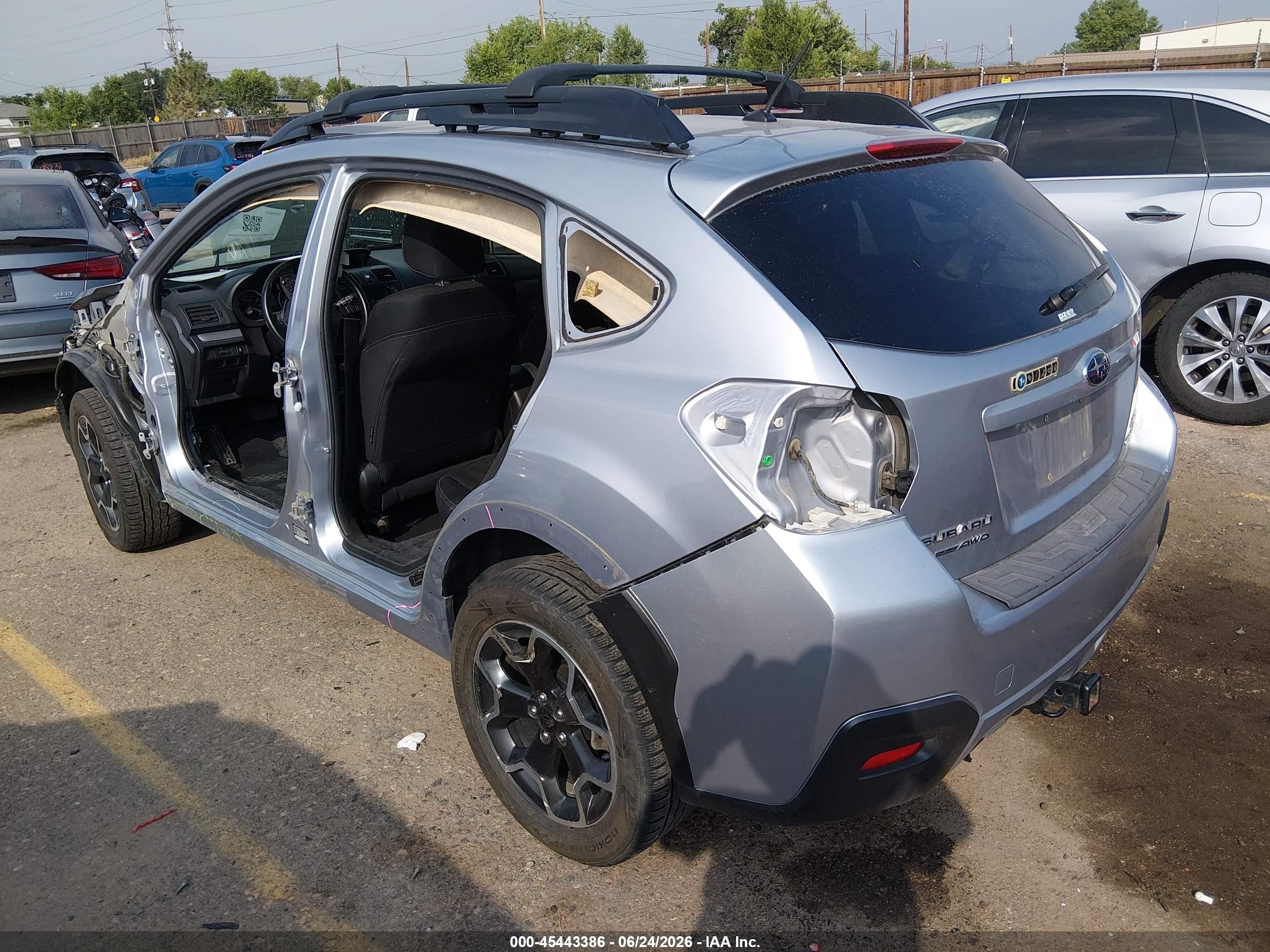 2014 Subaru Xv Crosstrek 2.0i Premium Серый vin: JF2GPACC1E8293021