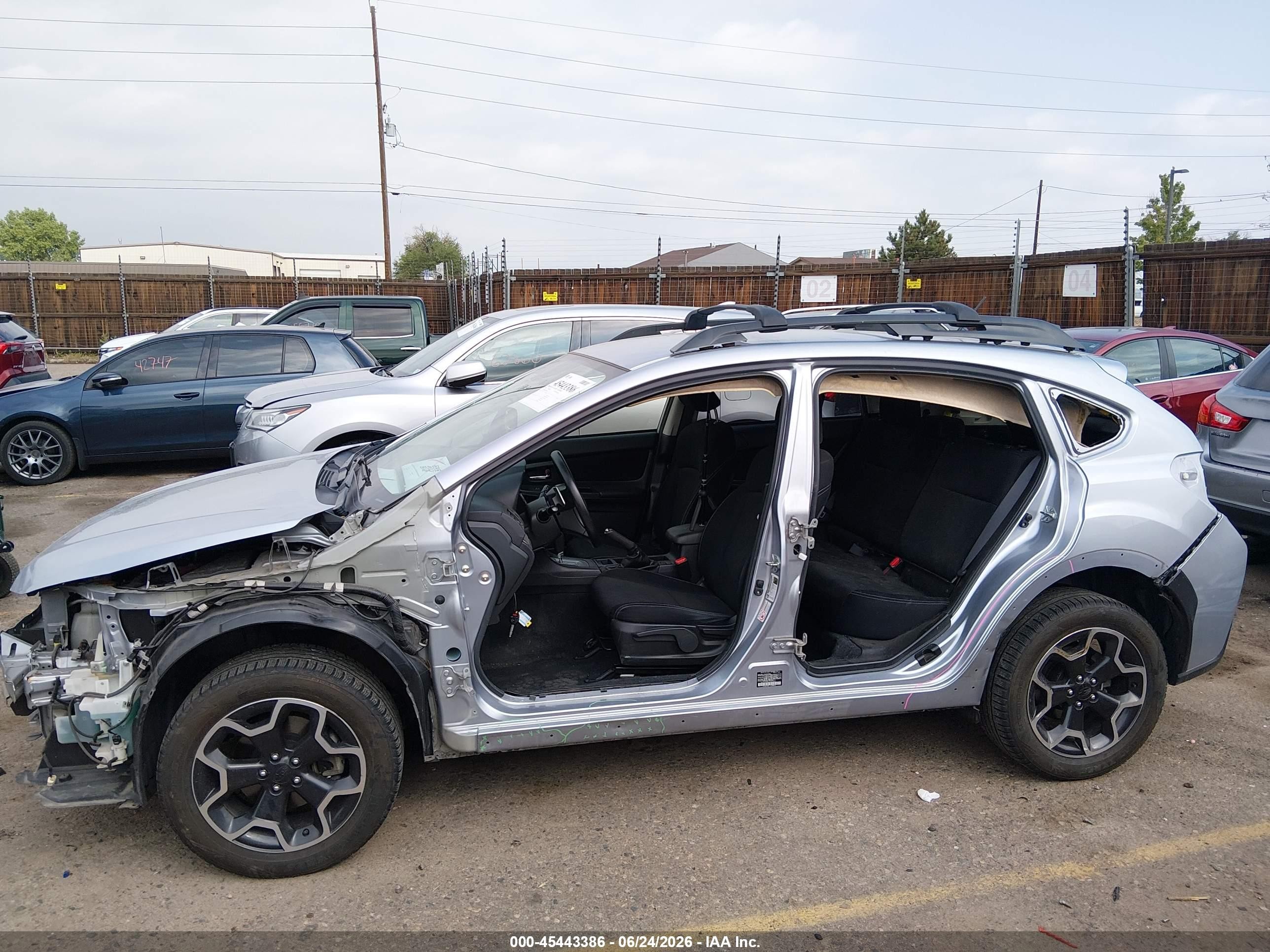 2014 Subaru Xv Crosstrek 2.0i Premium Серый vin: JF2GPACC1E8293021