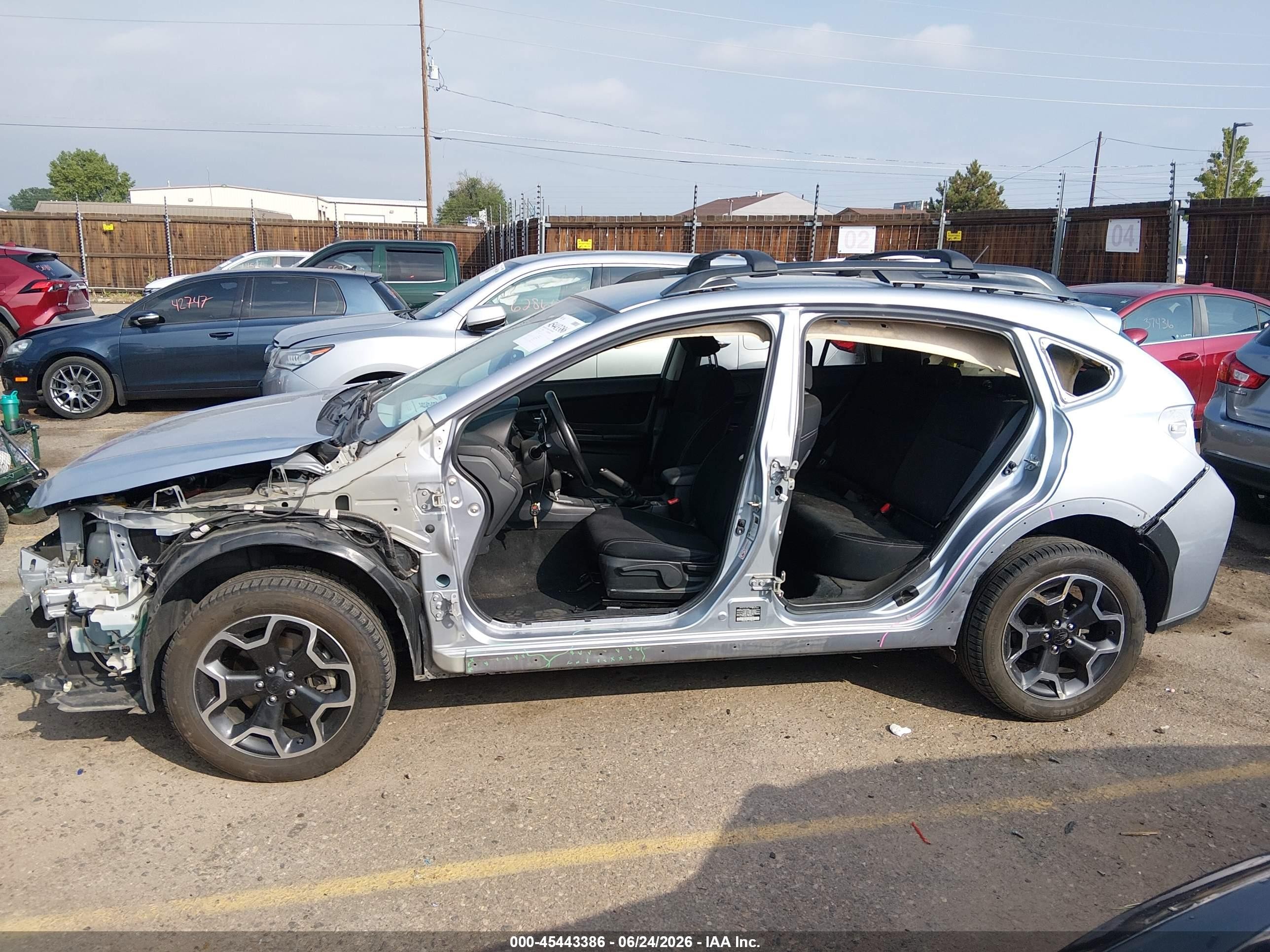 2014 Subaru Xv Crosstrek 2.0i Premium Серый vin: JF2GPACC1E8293021