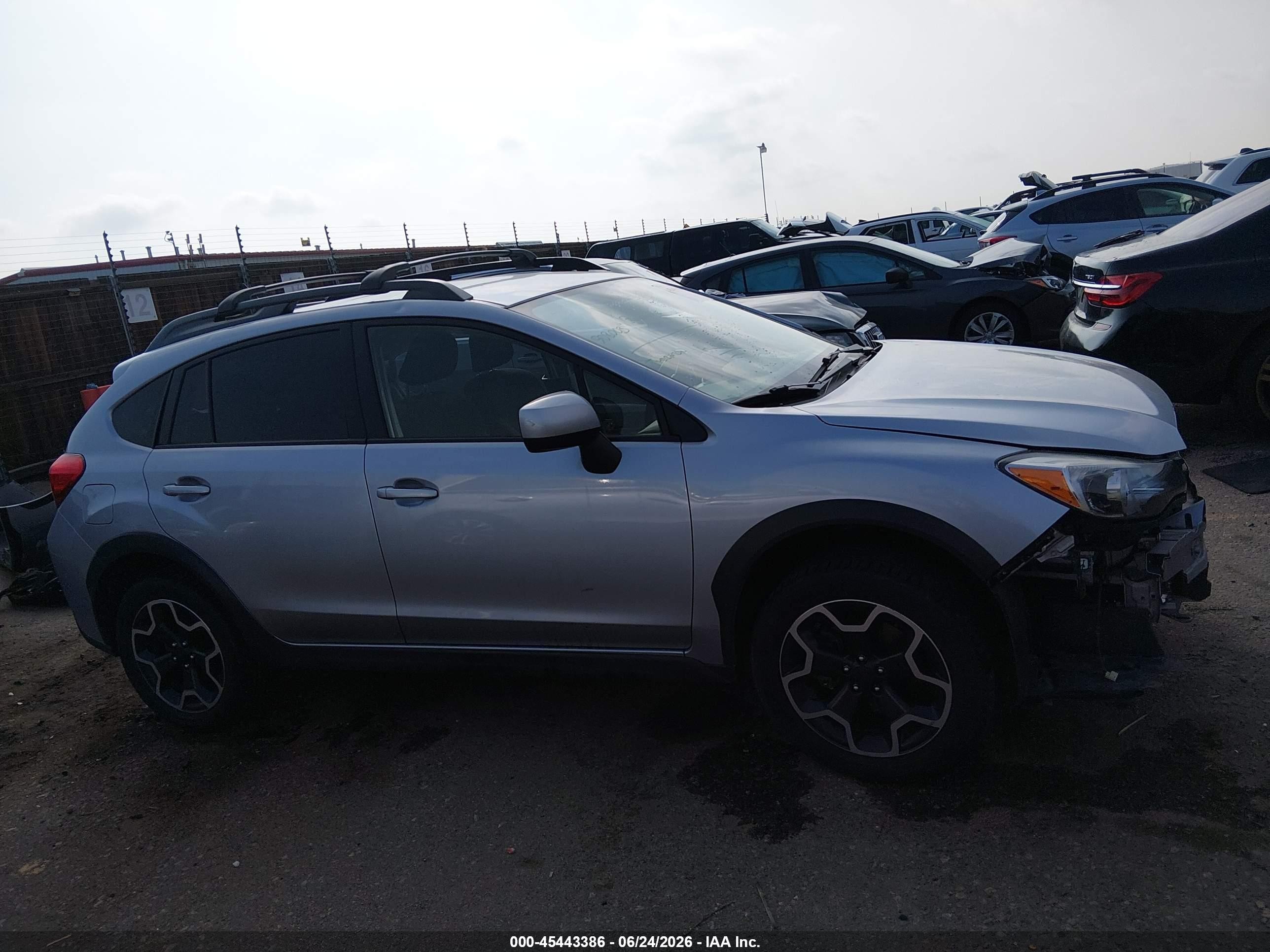2014 Subaru Xv Crosstrek 2.0i Premium Серый vin: JF2GPACC1E8293021
