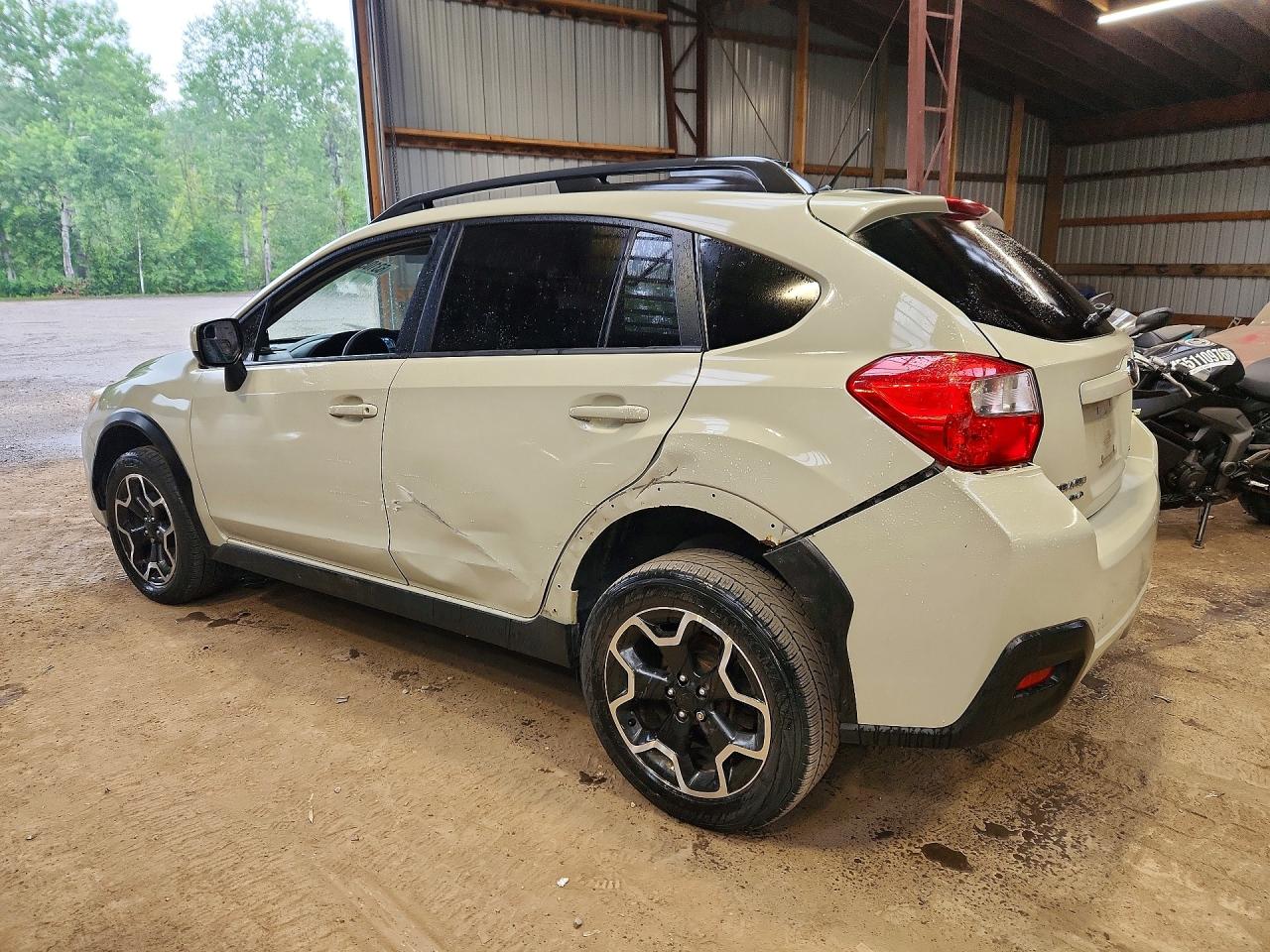 2014 Subaru Xv Crosstrek 2.0 Premium Beige vin: JF2GPACC1EH337888