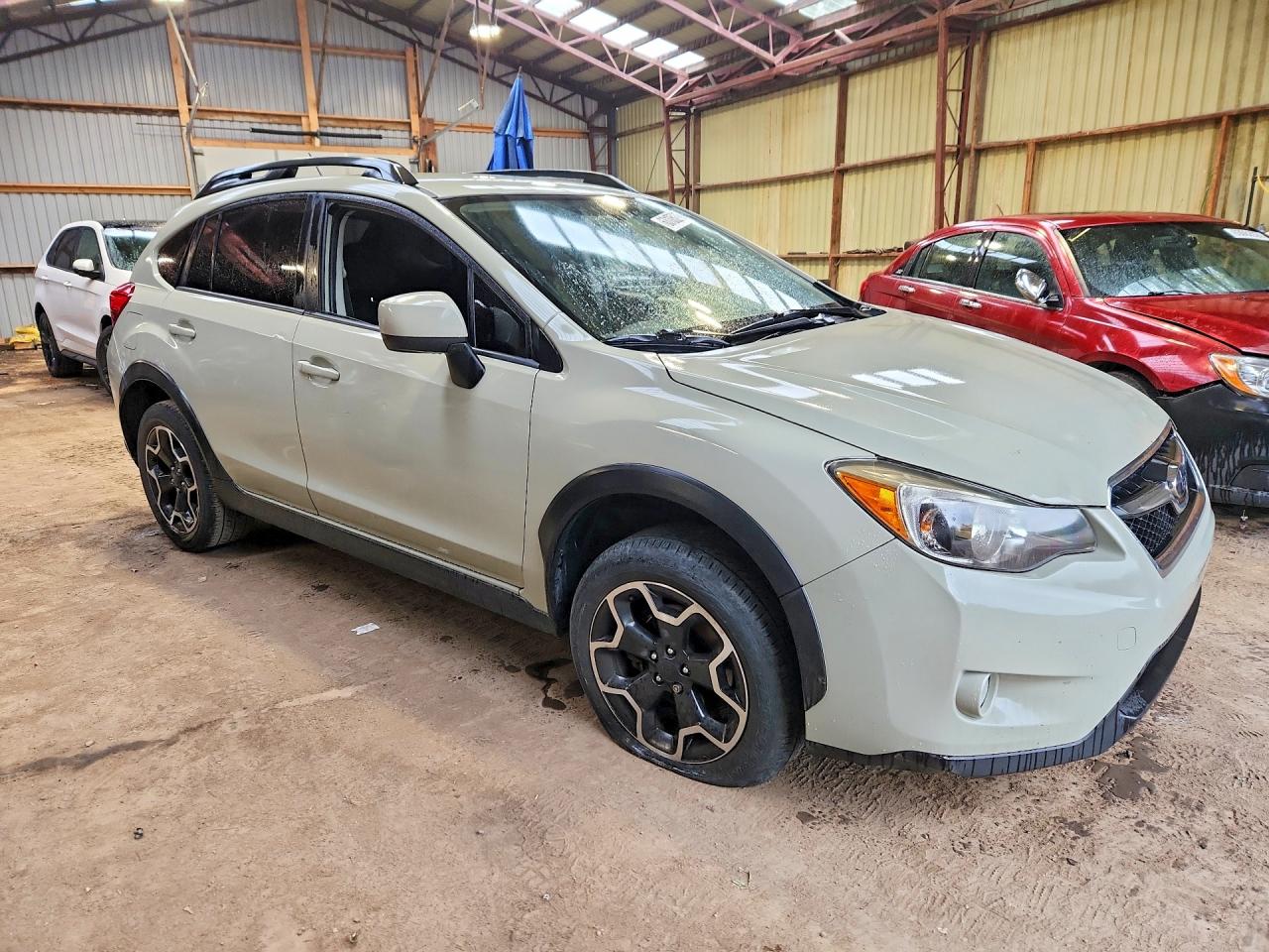 2014 Subaru Xv Crosstrek 2.0 Premium Beige vin: JF2GPACC1EH337888