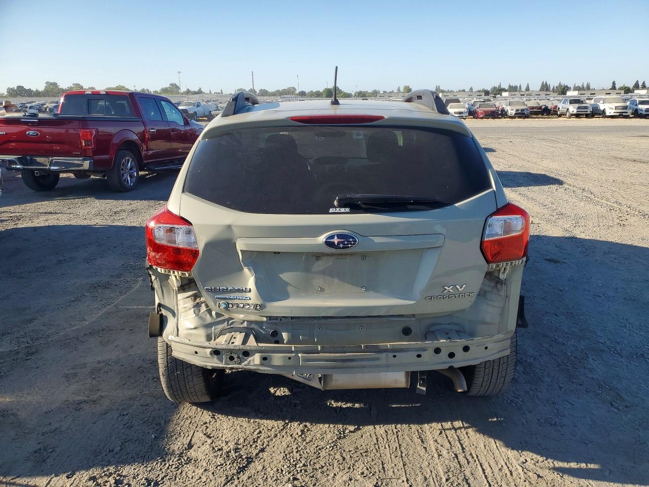2015 Subaru Xv Crosstrek Beige vin: JF2GPACC1F8216862