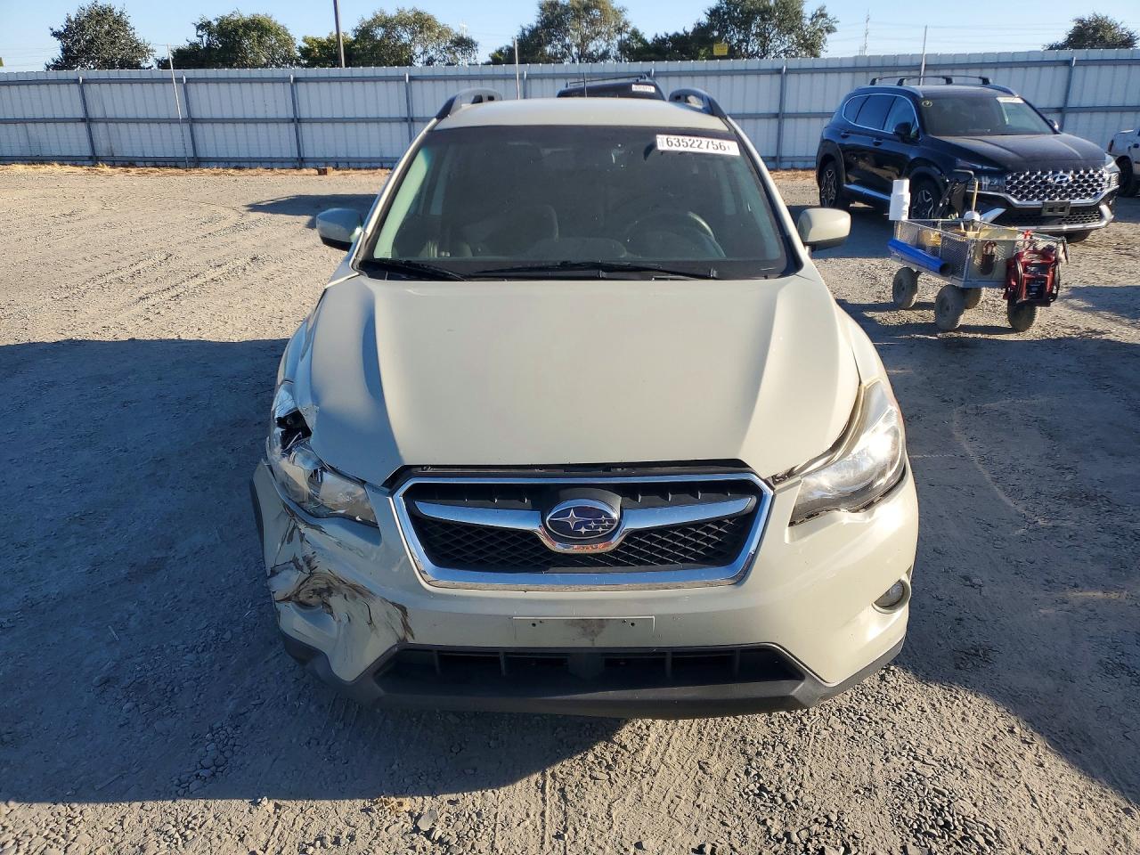 2015 Subaru Xv Crosstrek Beige vin: JF2GPACC1F8216862