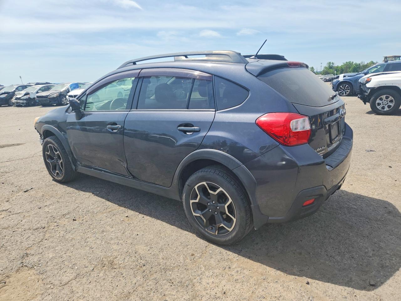 2015 Subaru Xv Crosstrek 2.0 Premium Gray vin: JF2GPACC1F8254883