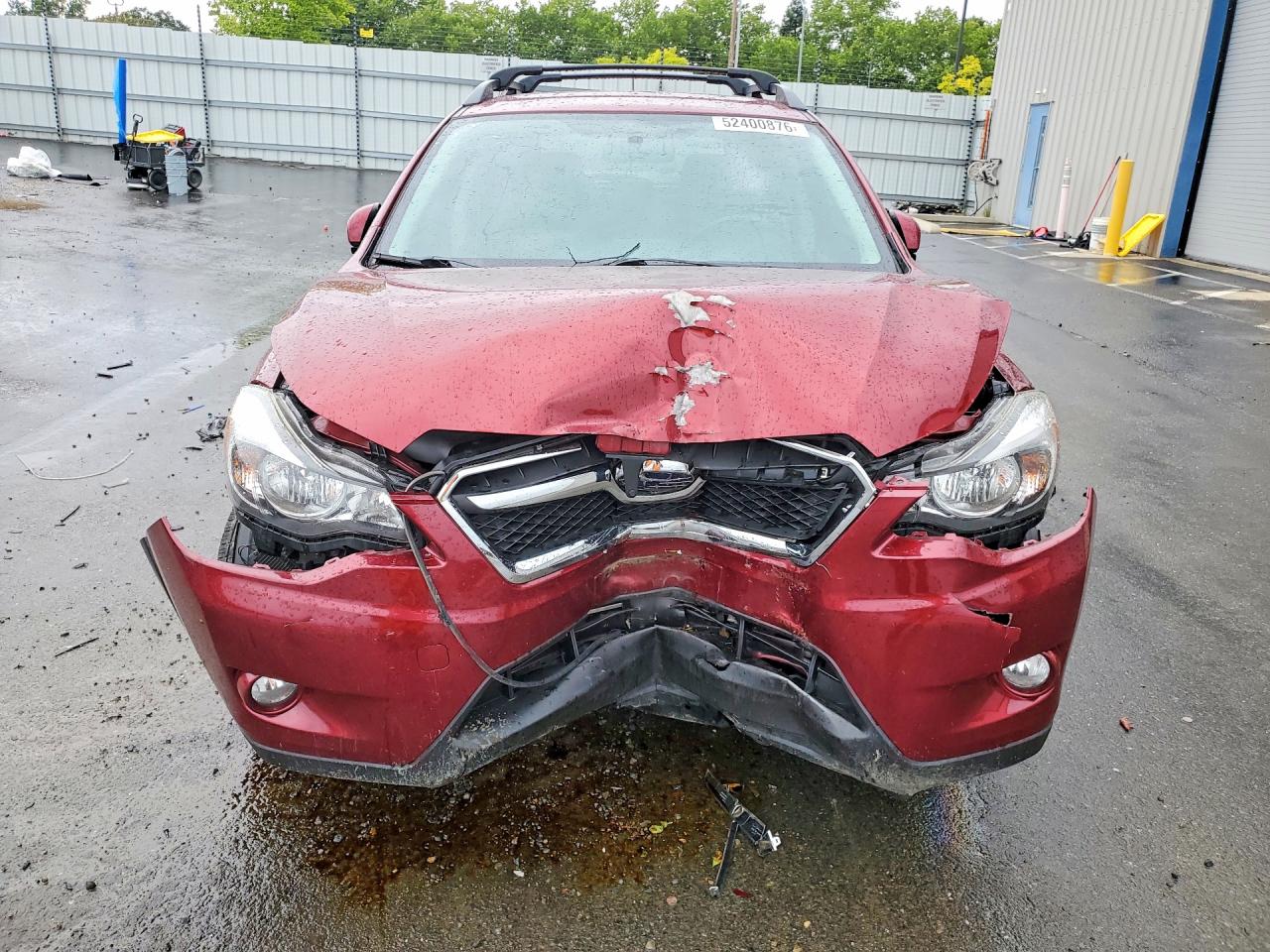 2015 Subaru Xv Crosstrek 2.0 Premium Red vin: JF2GPACC1F8301670