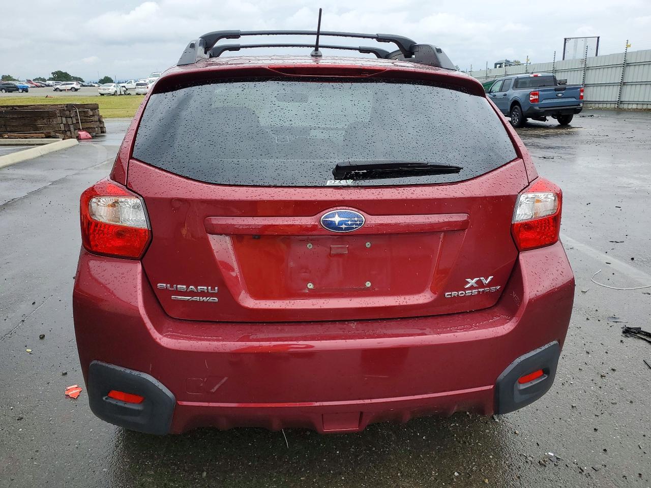 2015 Subaru Xv Crosstrek 2.0 Premium Red vin: JF2GPACC1F8301670