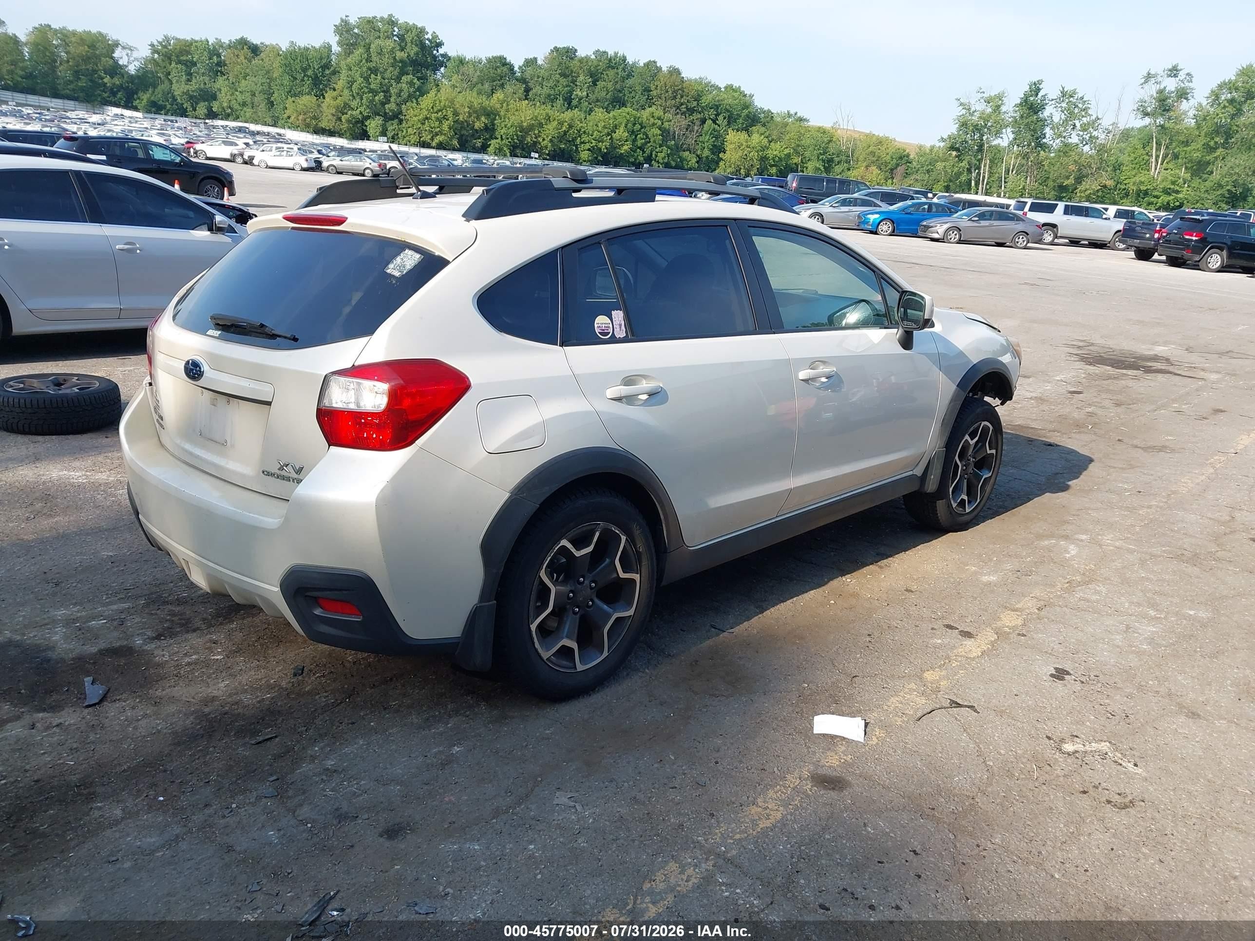 2013 Subaru Xv Crosstrek 2.0i Premium White vin: JF2GPACC2D1840353