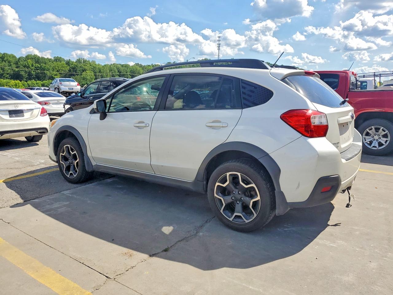 2013 Subaru Xv Crosstrek 2.0 Premium Белый vin: JF2GPACC2D1863714
