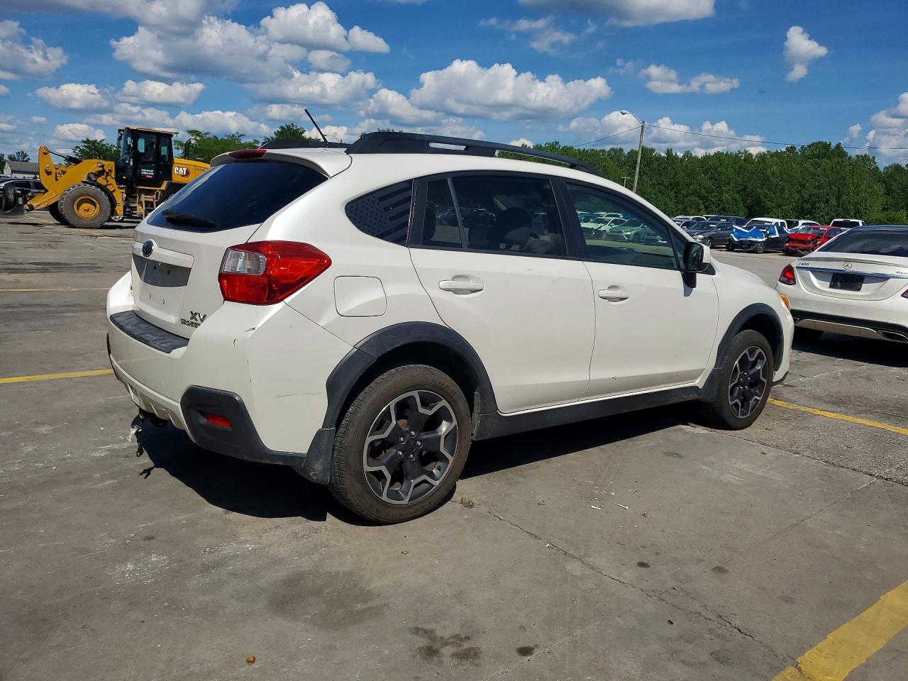 2013 Subaru Xv Crosstrek 2.0 Premium Белый vin: JF2GPACC2D1863714