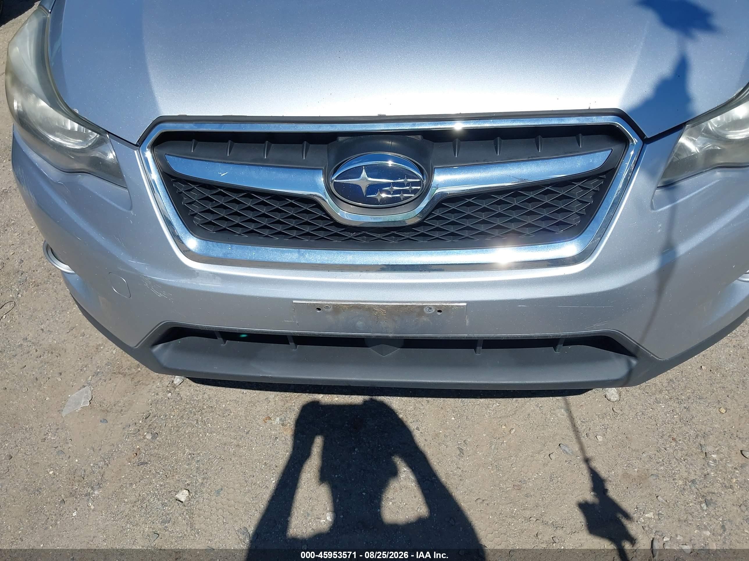 2013 Subaru Xv Crosstrek 2.0i Premium Silver vin: JF2GPACC2D2846745
