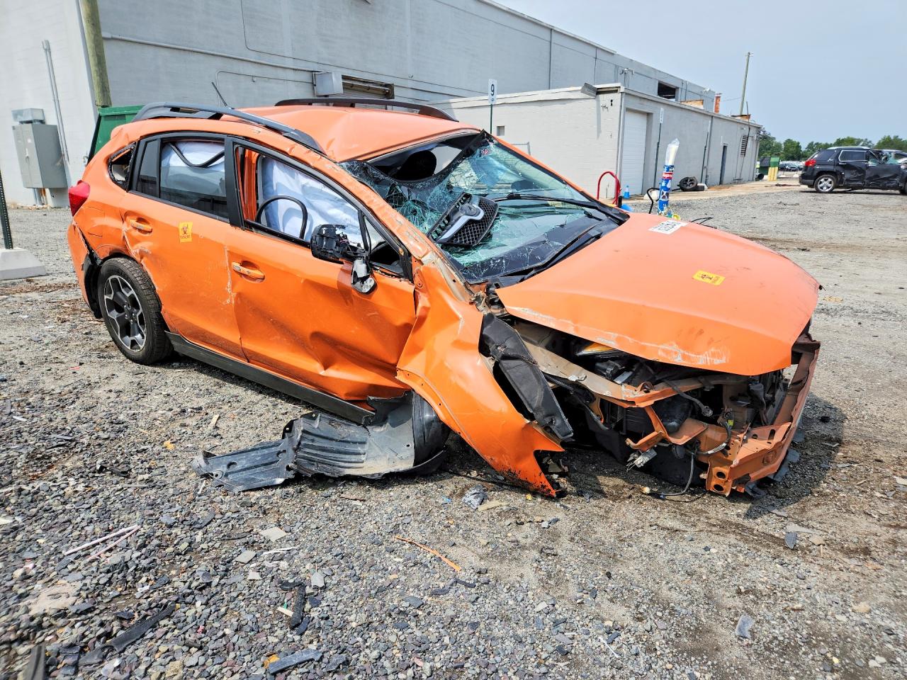 2013 Subaru Xv Crosstrek 2.0 Premium Orange vin: JF2GPACC2D2855879