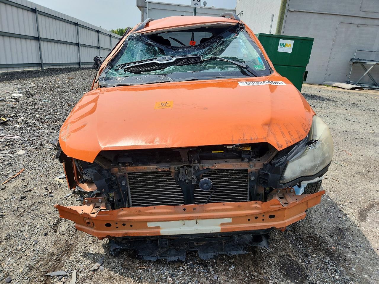 2013 Subaru Xv Crosstrek 2.0 Premium Orange vin: JF2GPACC2D2855879