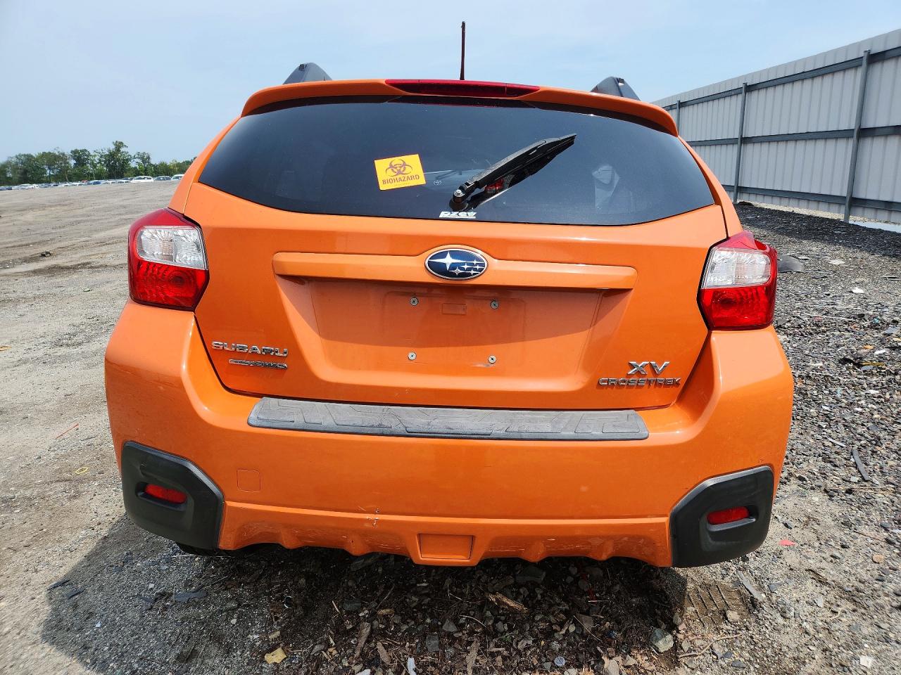 2013 Subaru Xv Crosstrek 2.0 Premium Orange vin: JF2GPACC2D2855879
