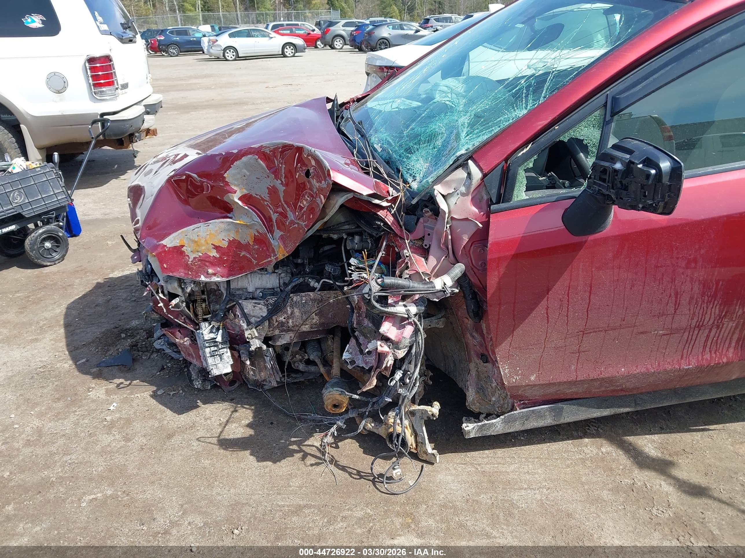 2013 Subaru Xv Crosstrek 2.0i Premium Red vin: JF2GPACC2D2865683