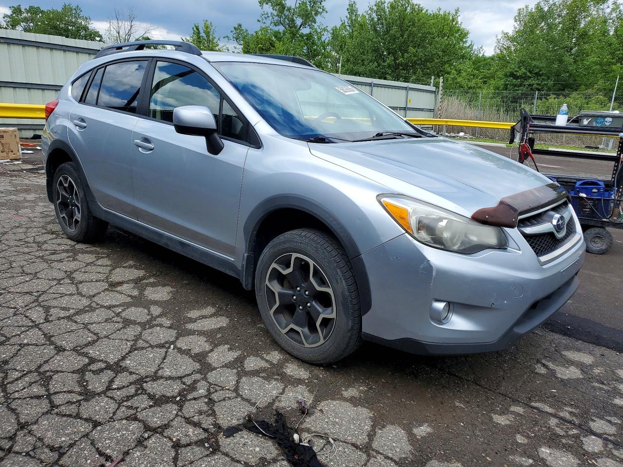 2013 Subaru Xv Crosstrek 2.0 Premium Silver vin: JF2GPACC2D2888123