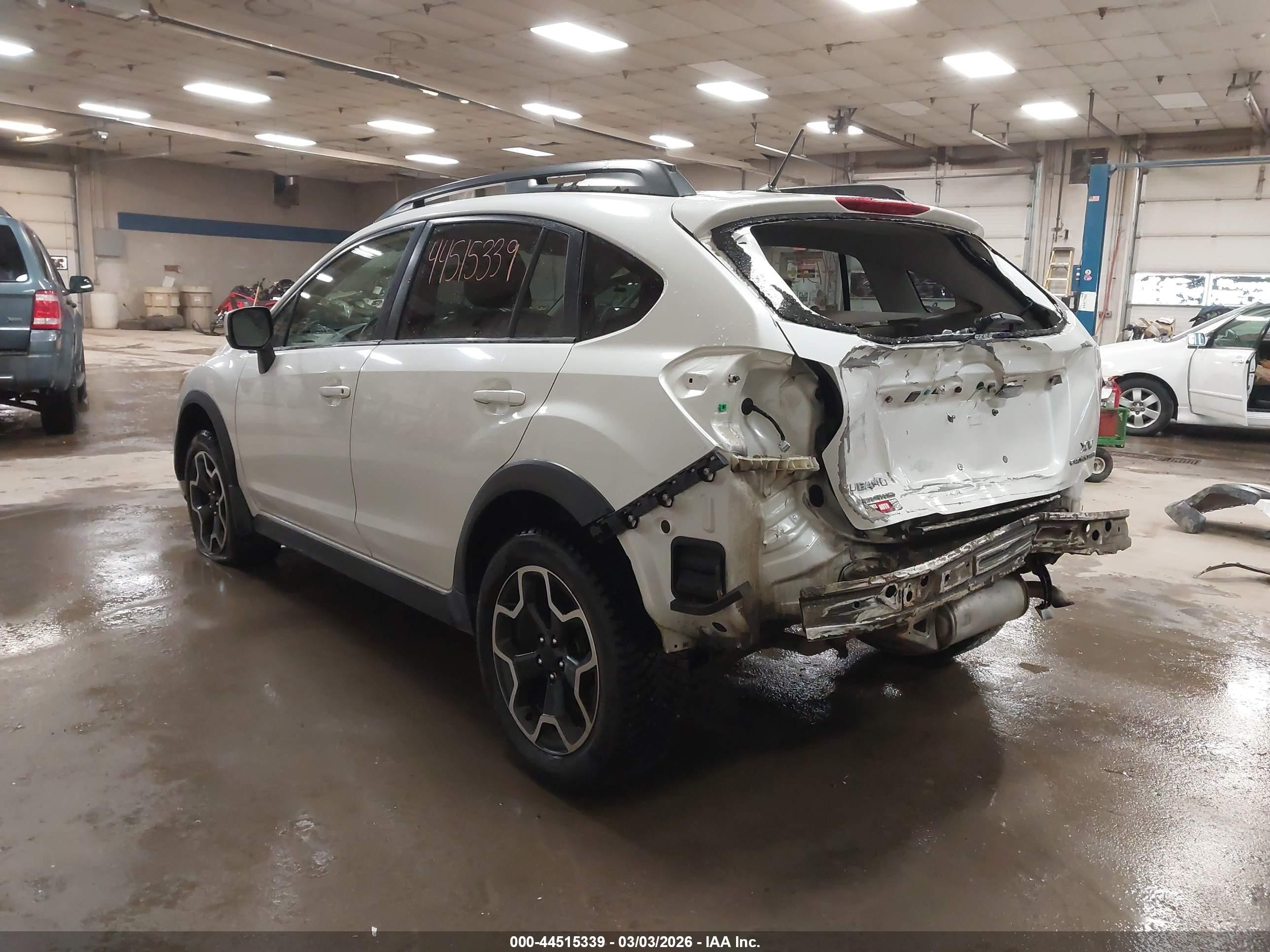 2013 Subaru Xv Crosstrek 2.0i Premium White vin: JF2GPACC2DG852516