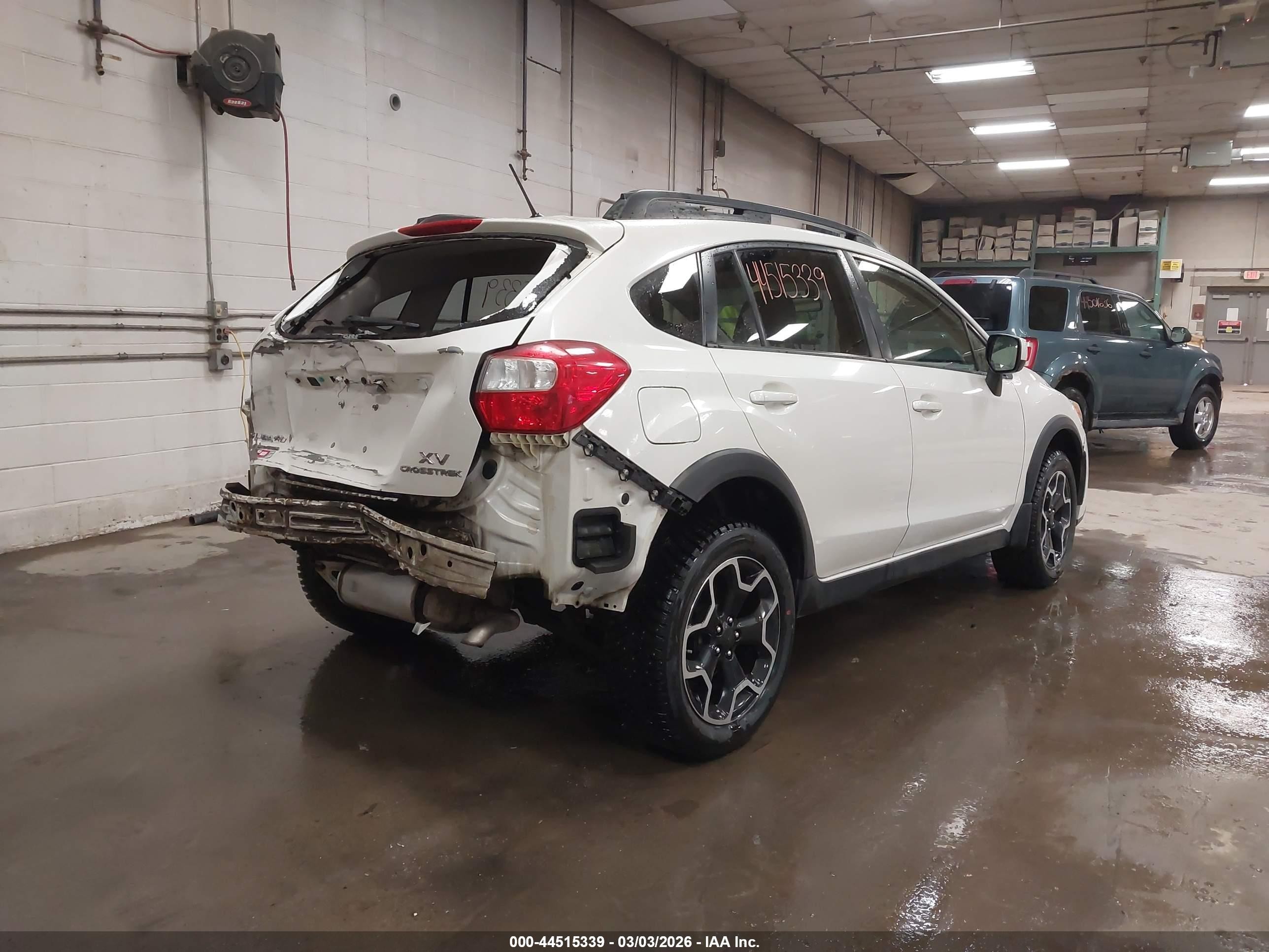 2013 Subaru Xv Crosstrek 2.0i Premium White vin: JF2GPACC2DG852516