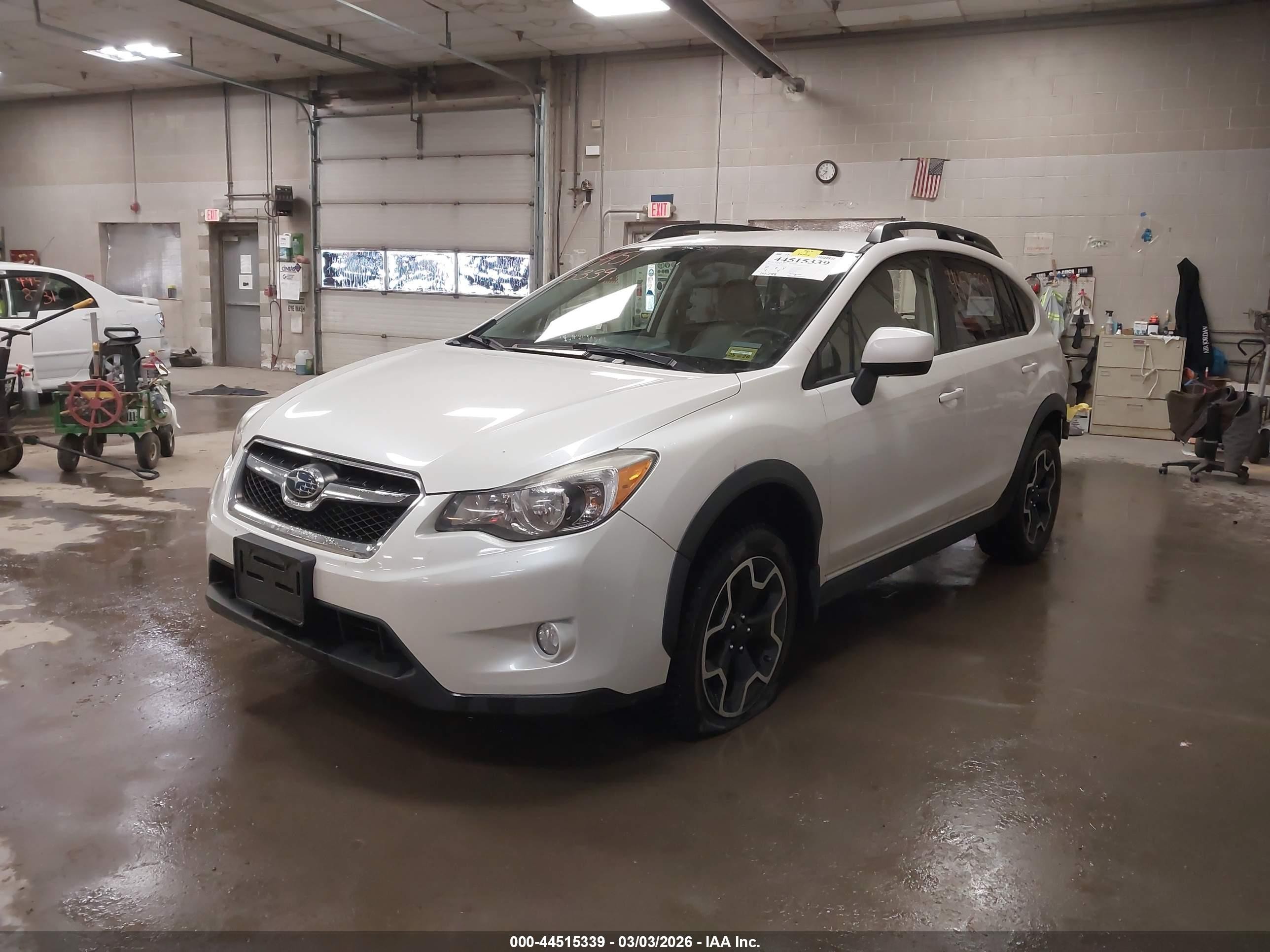 2013 Subaru Xv Crosstrek 2.0i Premium White vin: JF2GPACC2DG852516