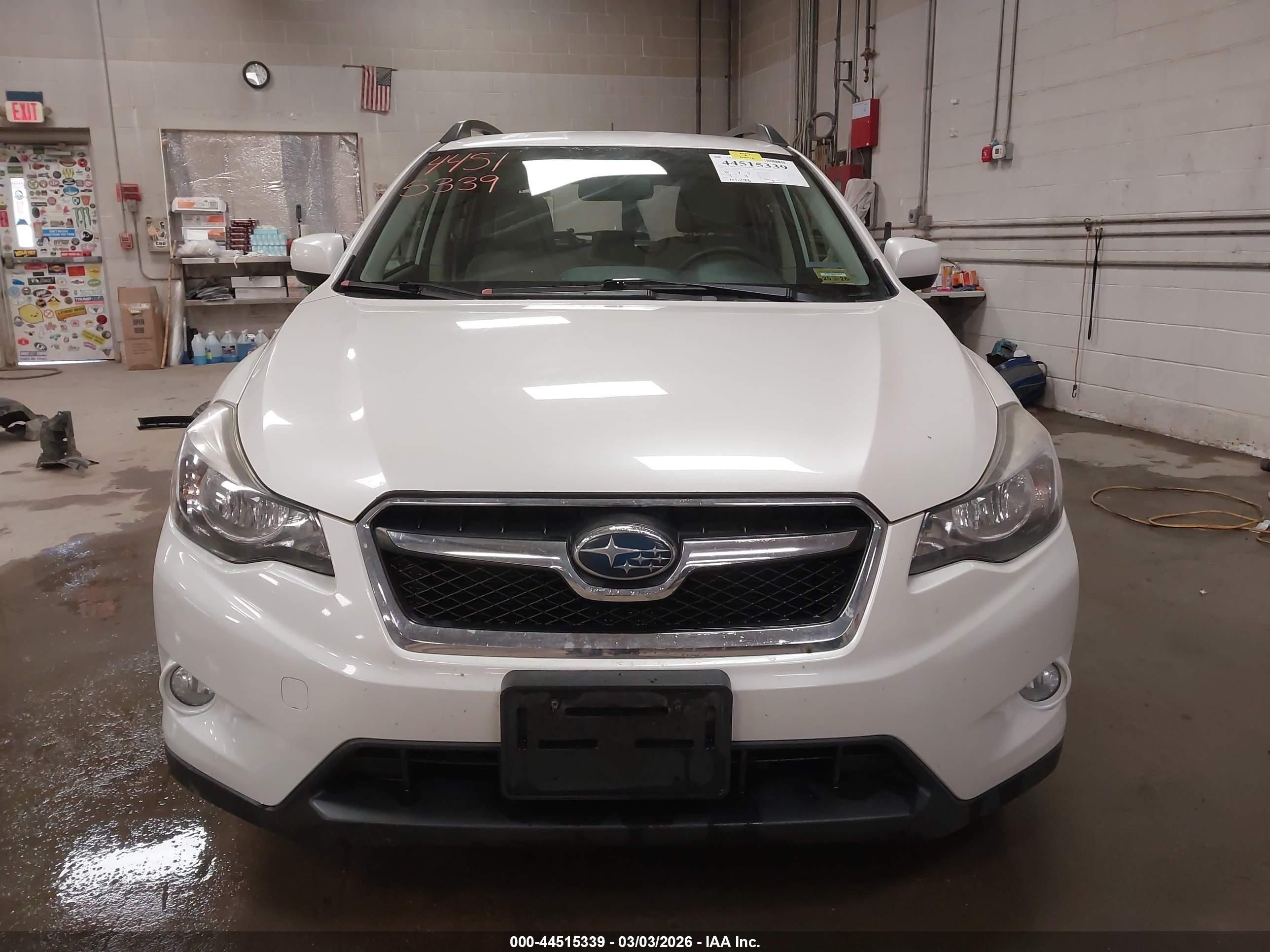 2013 Subaru Xv Crosstrek 2.0i Premium White vin: JF2GPACC2DG852516