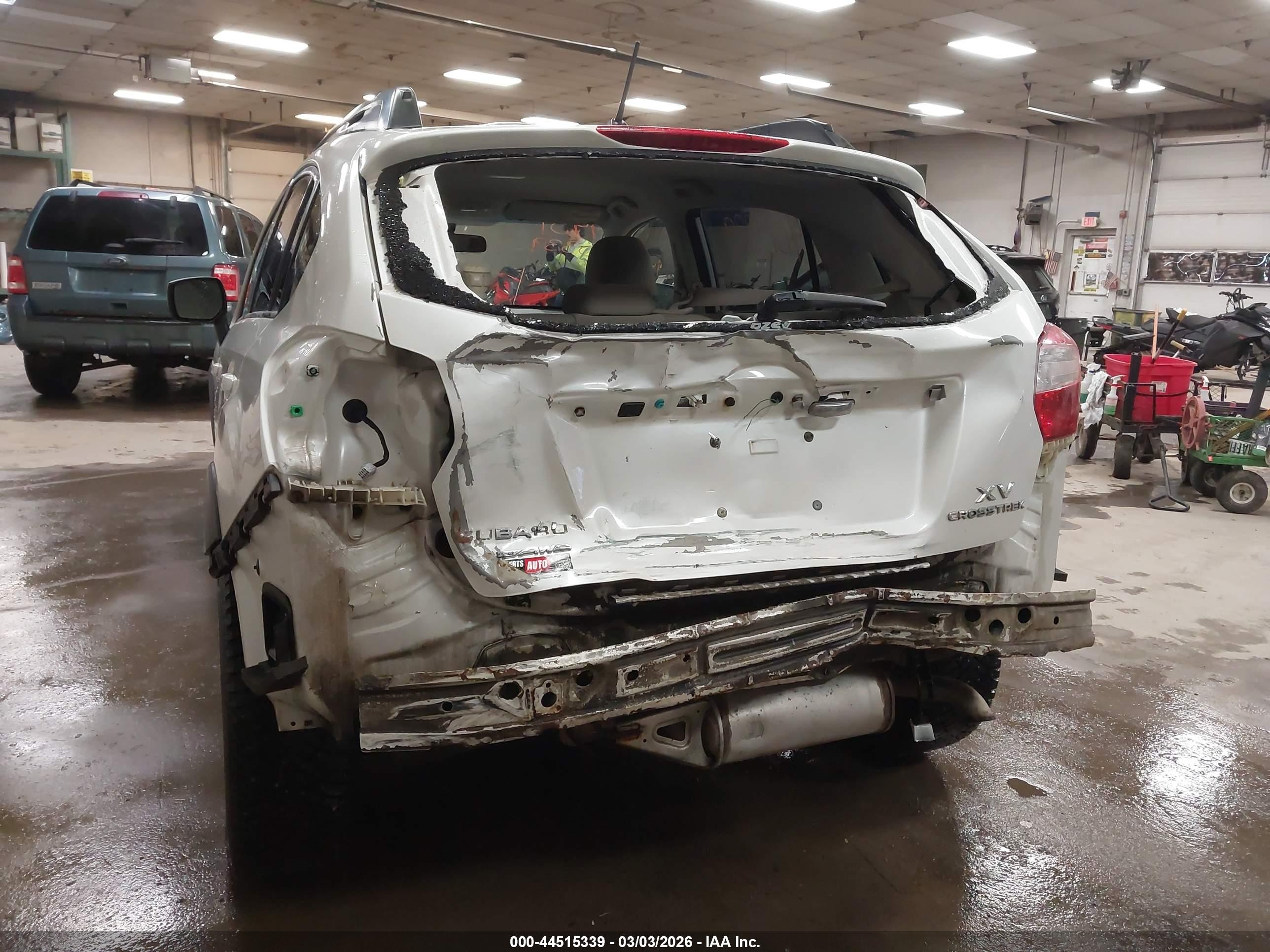 2013 Subaru Xv Crosstrek 2.0i Premium White vin: JF2GPACC2DG852516