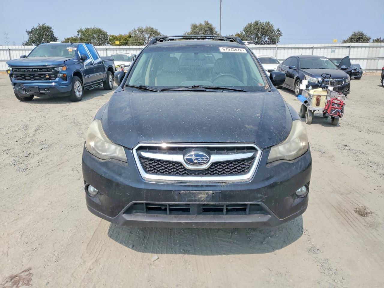 2013 Subaru Xv Crosstrek 2.0 Premium Black vin: JF2GPACC2DG855142