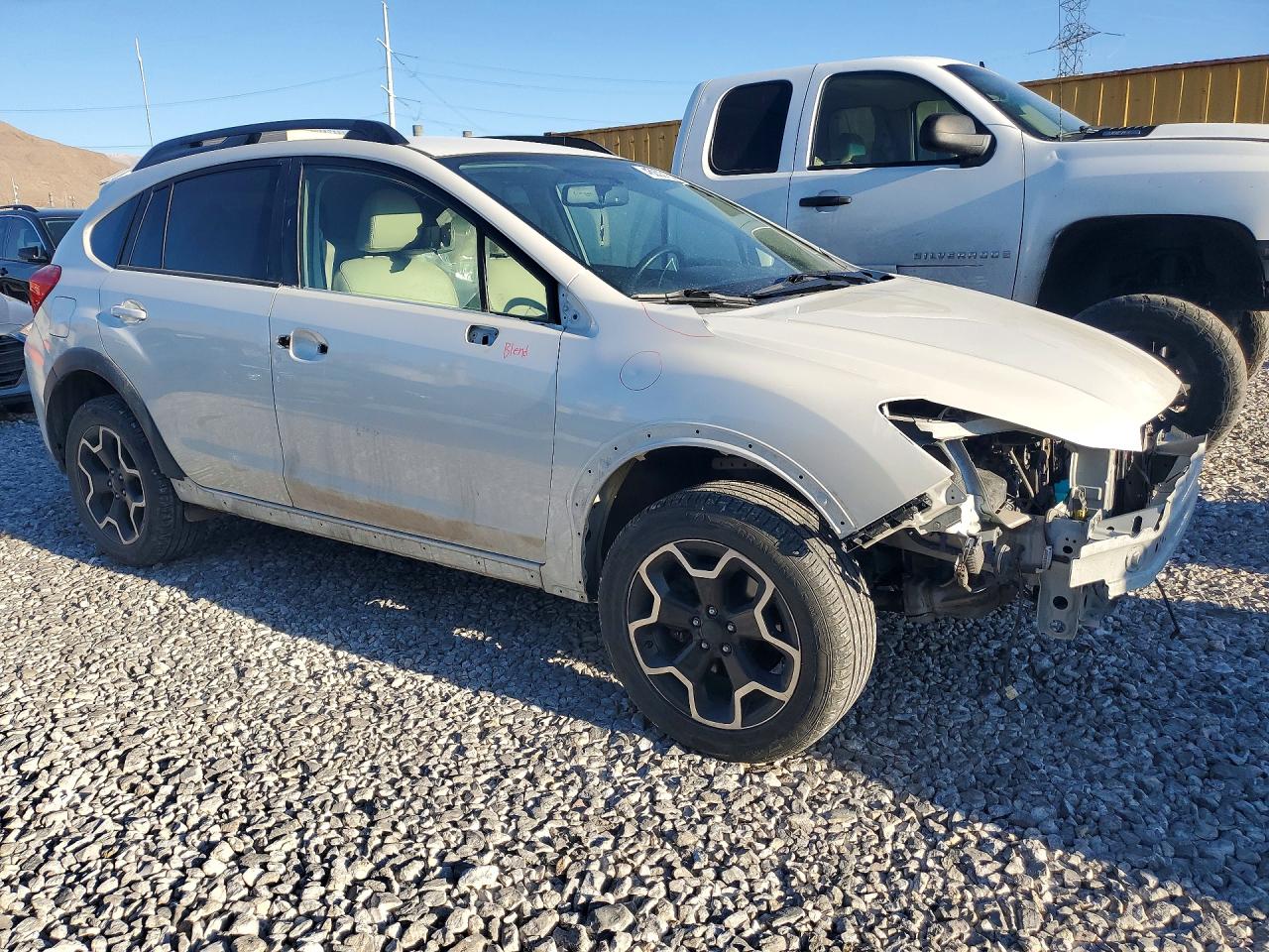 2013 Subaru Xv Crosstrek 2.0 Premium White vin: JF2GPACC2DH868094