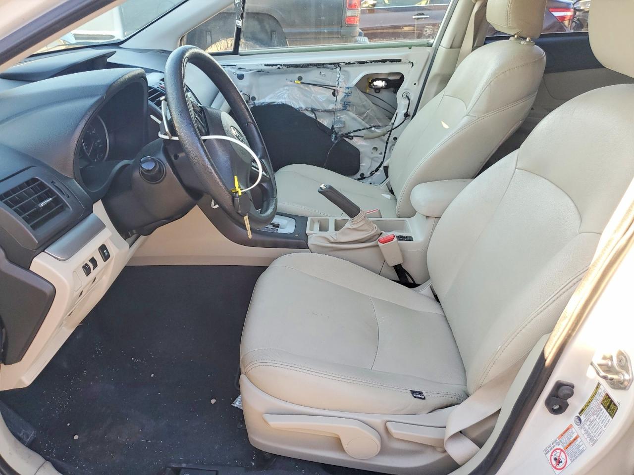 2013 Subaru Xv Crosstrek 2.0 Premium White vin: JF2GPACC2DH868094