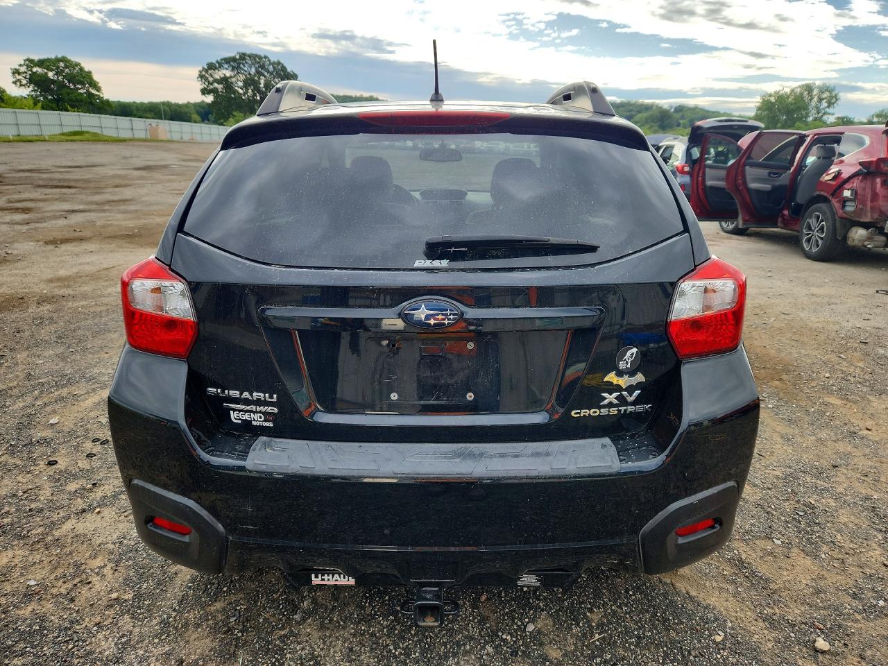 2014 Subaru Xv Crosstrek 2.0 Premium Black vin: JF2GPACC2E8209501