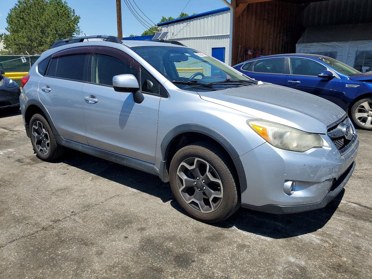 2014 Subaru Xv Crosstrek 2.0 Premium Silver vin: JF2GPACC2E8221681