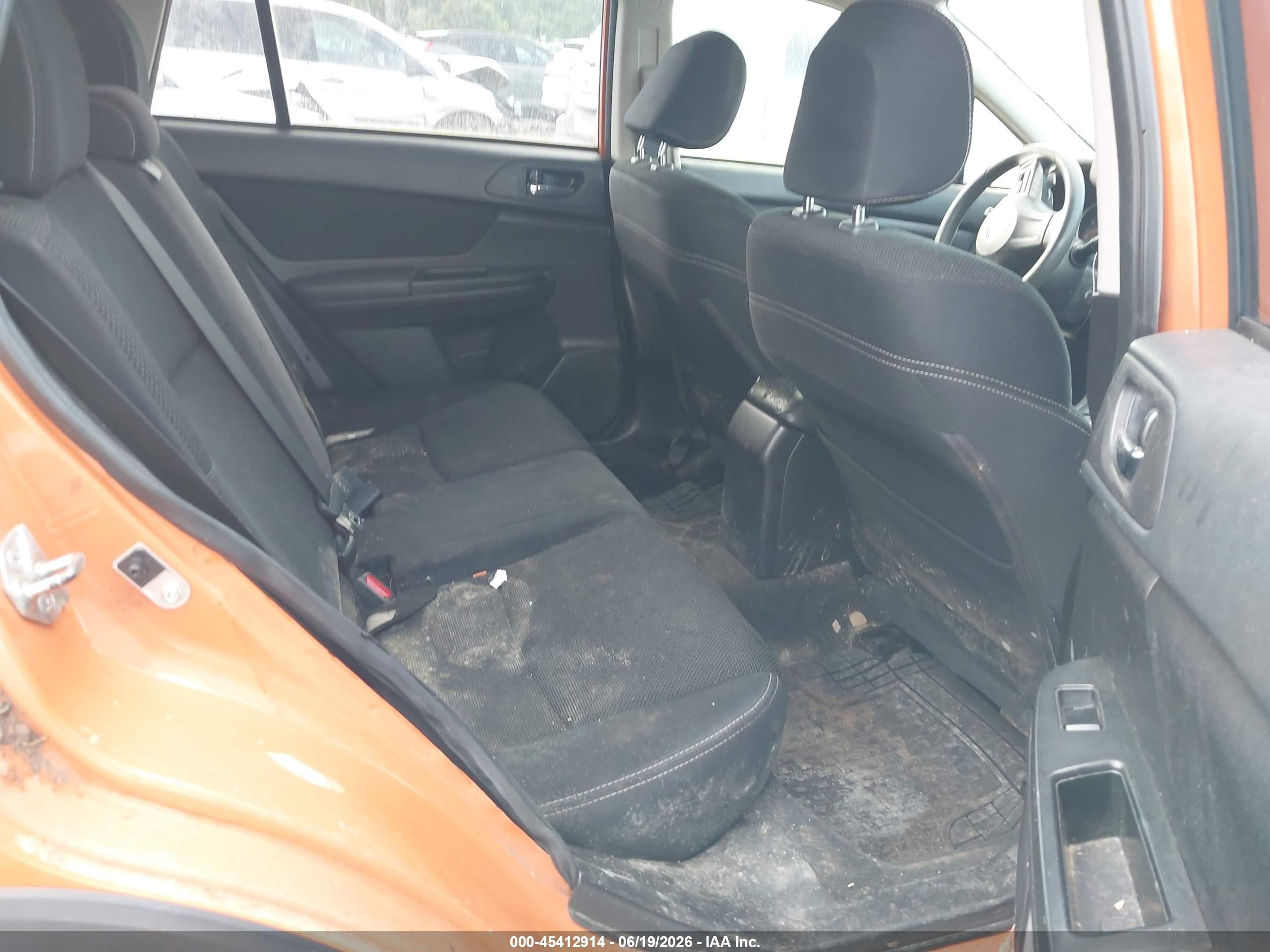 2014 Subaru Xv Crosstrek 2.0i Premium Orange vin: JF2GPACC2E8247116