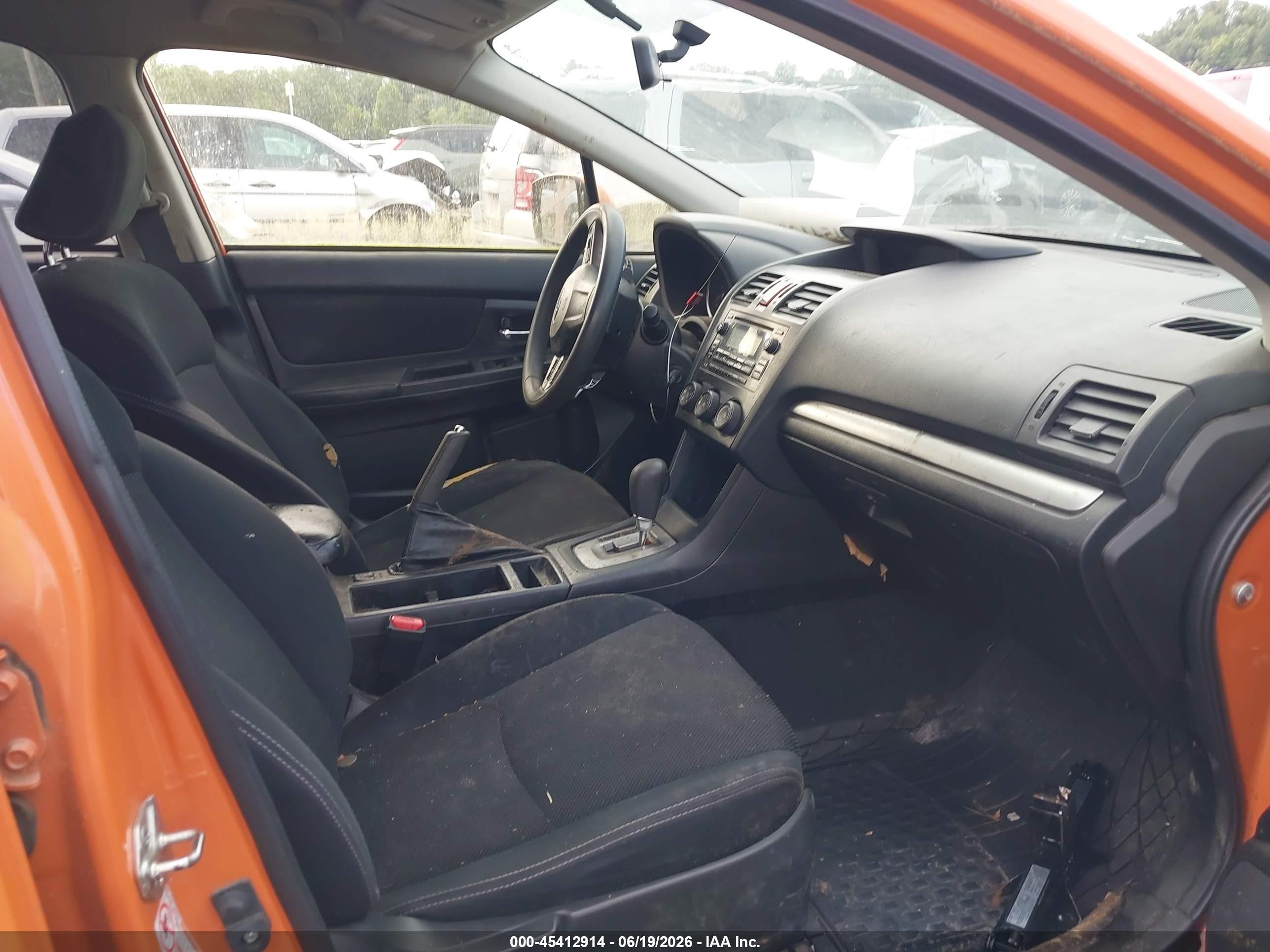 2014 Subaru Xv Crosstrek 2.0i Premium Orange vin: JF2GPACC2E8247116