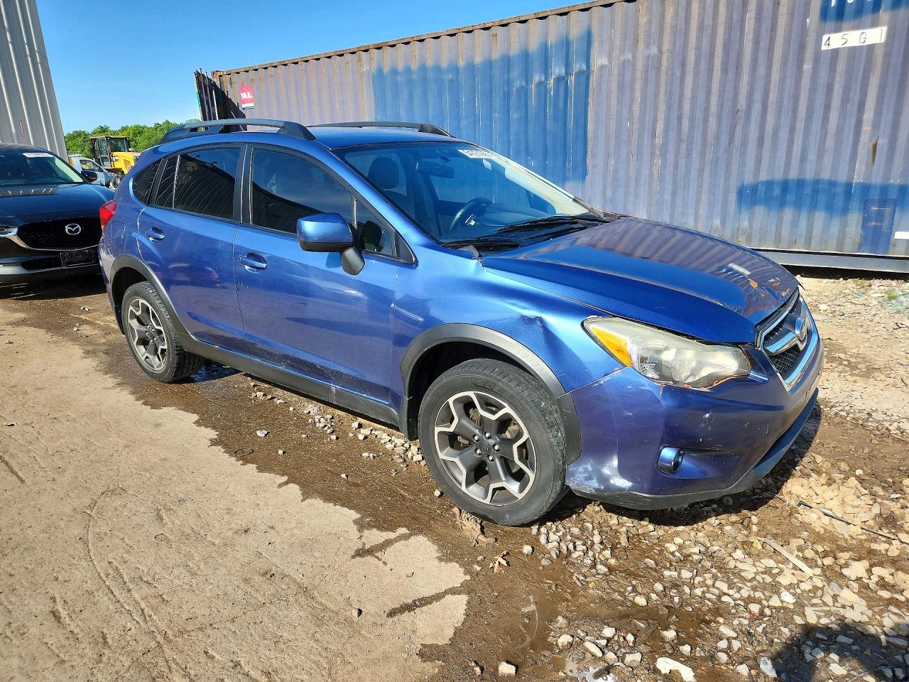 2014 Subaru Xv Crosstrek 2.0 Premium Blue vin: JF2GPACC2E8262098