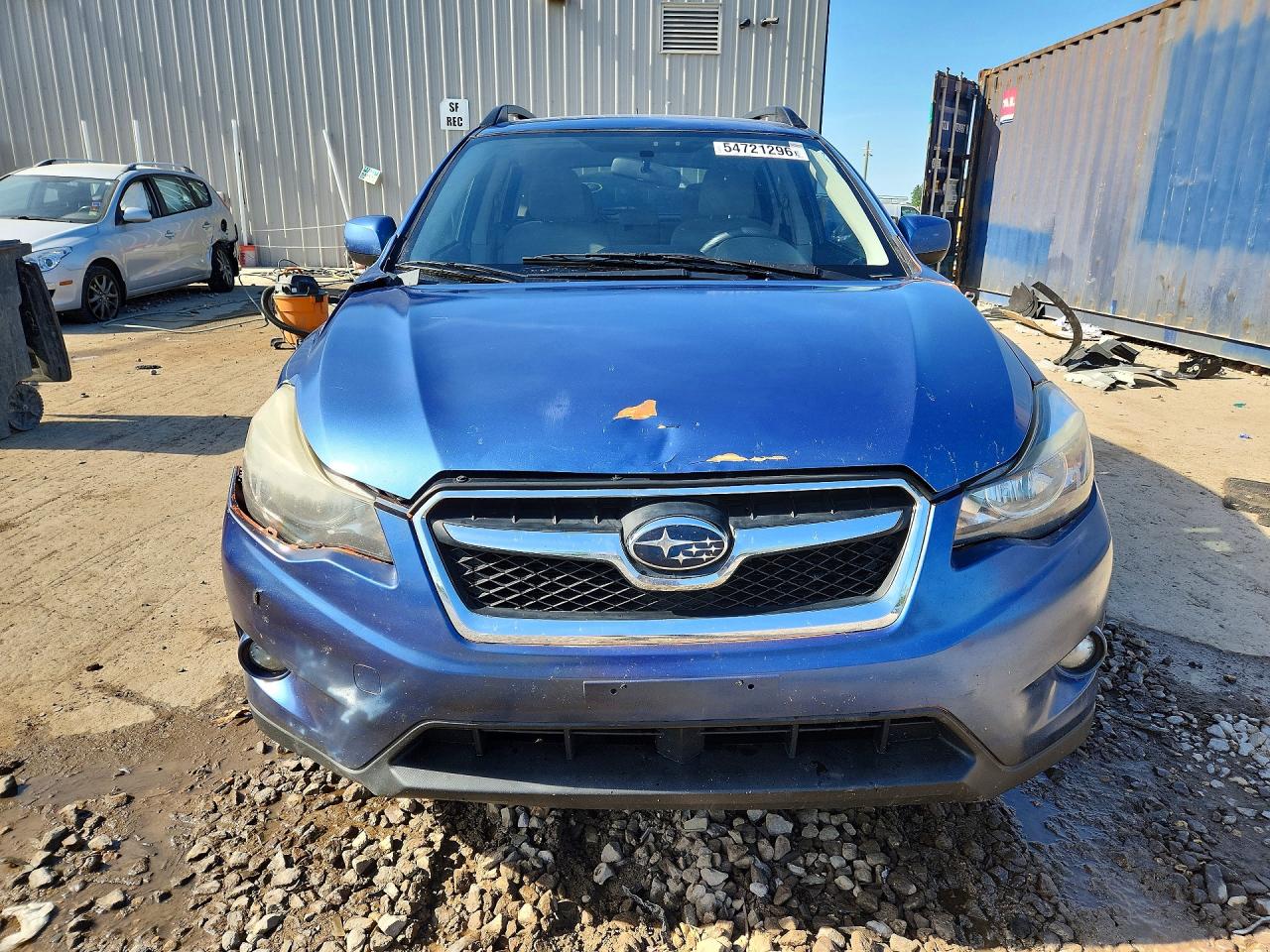 2014 Subaru Xv Crosstrek 2.0 Premium Blue vin: JF2GPACC2E8262098