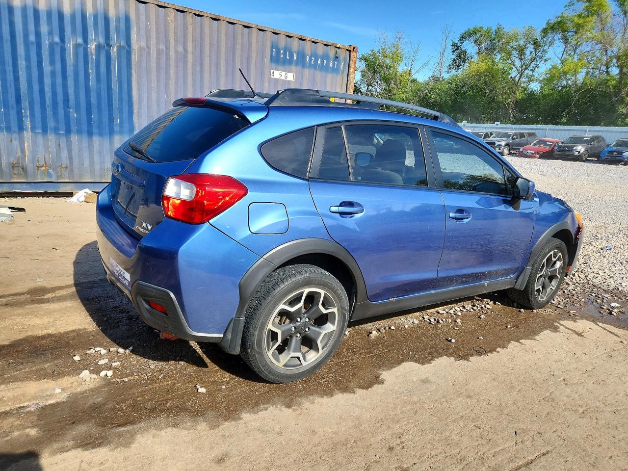 2014 Subaru Xv Crosstrek 2.0 Premium Blue vin: JF2GPACC2E8262098