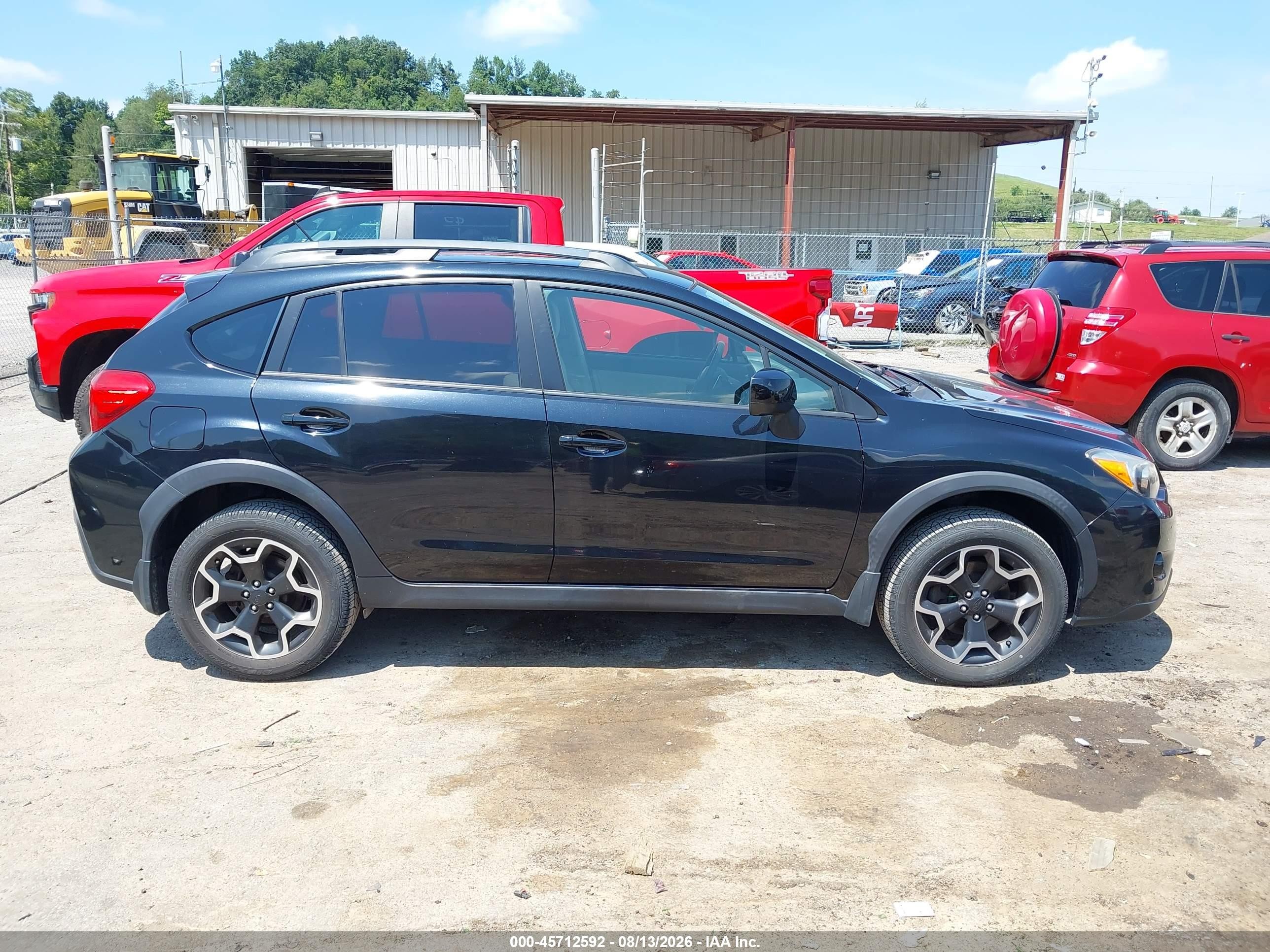 2014 Subaru Xv Crosstrek 2.0i Premium Black vin: JF2GPACC2E8286126