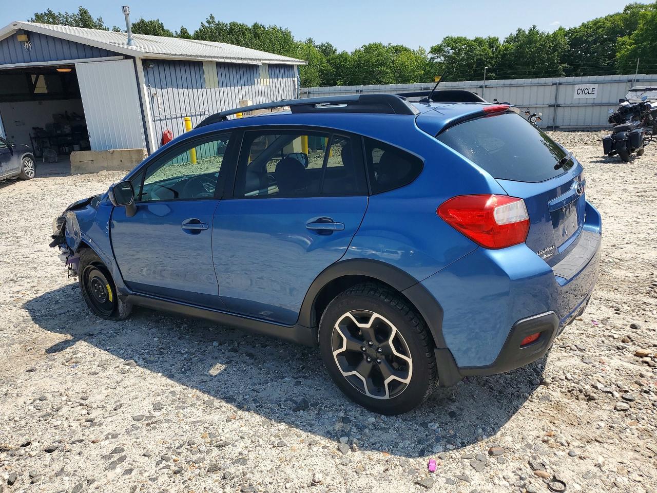 2014 Subaru Xv Crosstrek 2.0 Premium Blue vin: JF2GPACC2E8303703