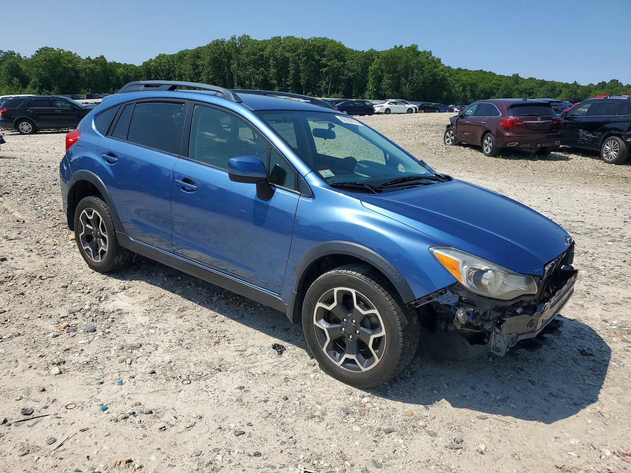 2014 Subaru Xv Crosstrek 2.0 Premium Blue vin: JF2GPACC2E8303703