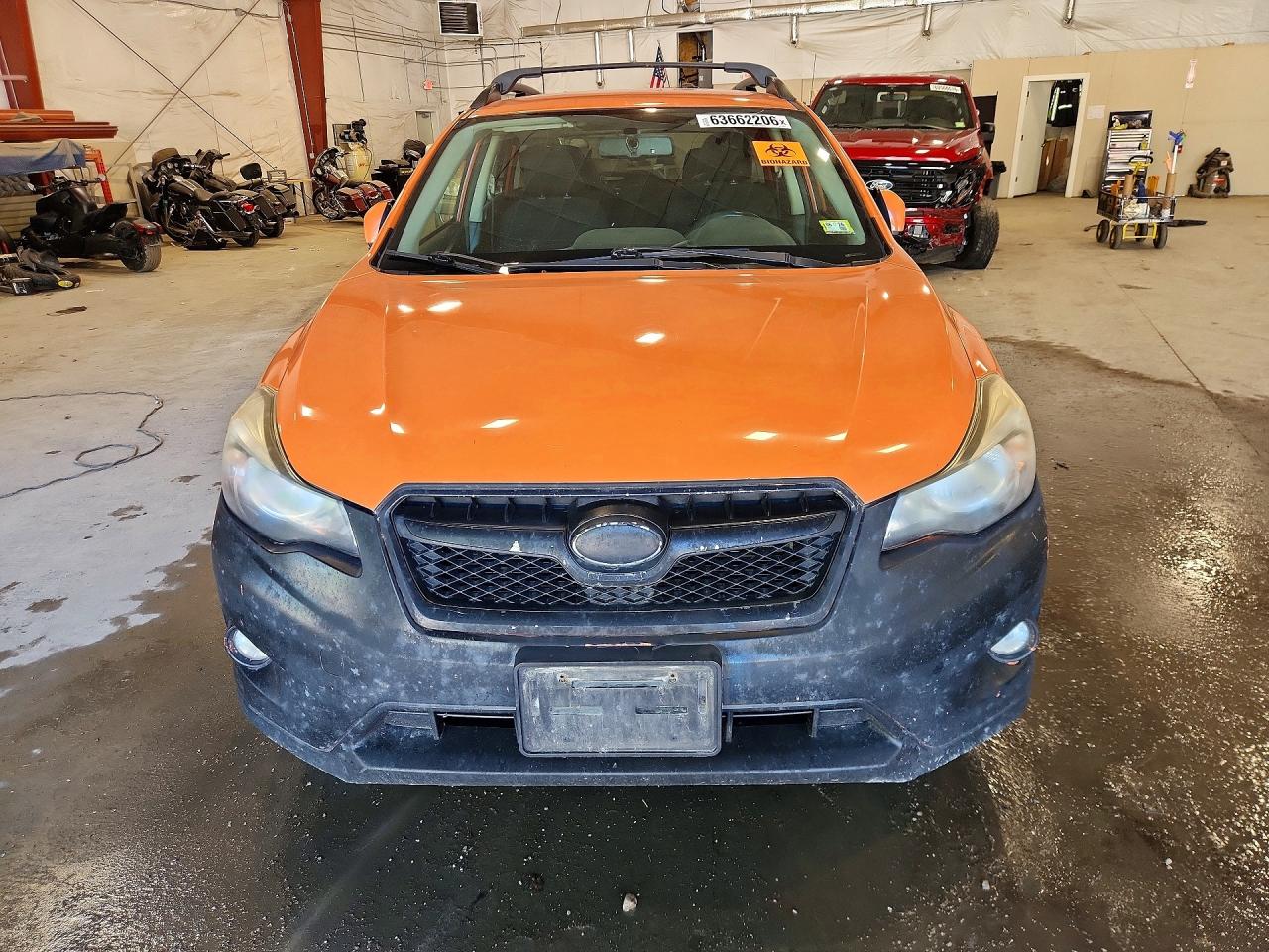 2014 Subaru Xv Crosstrek 2.0 Premium Orange vin: JF2GPACC2E8330688