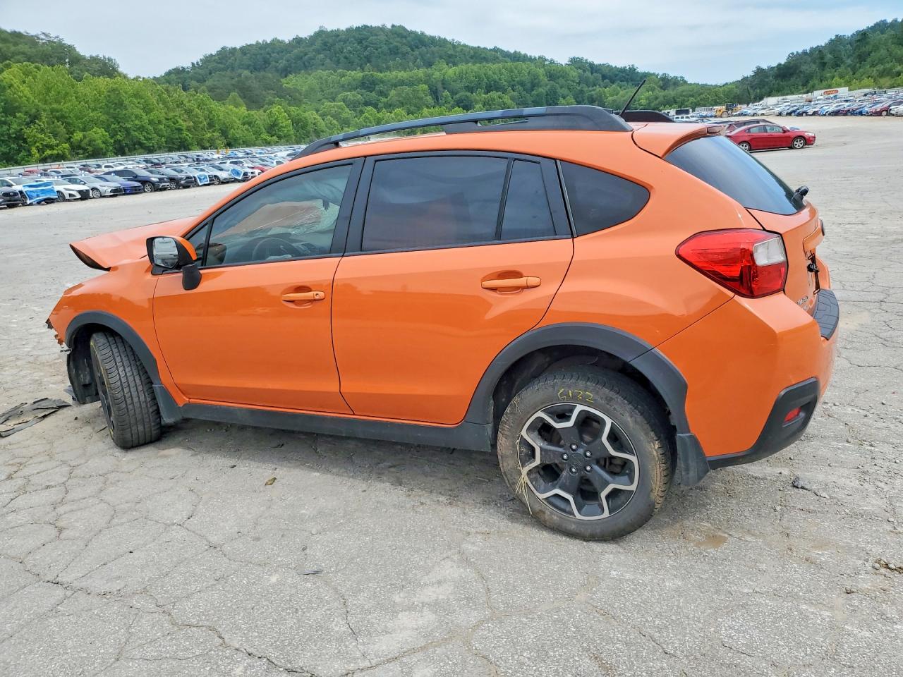 2014 Subaru Xv Crosstrek 2.0 Premium Orange vin: JF2GPACC2E9345007