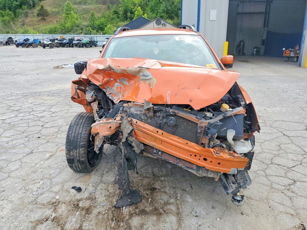 2014 Subaru Xv Crosstrek 2.0 Premium Orange vin: JF2GPACC2E9345007