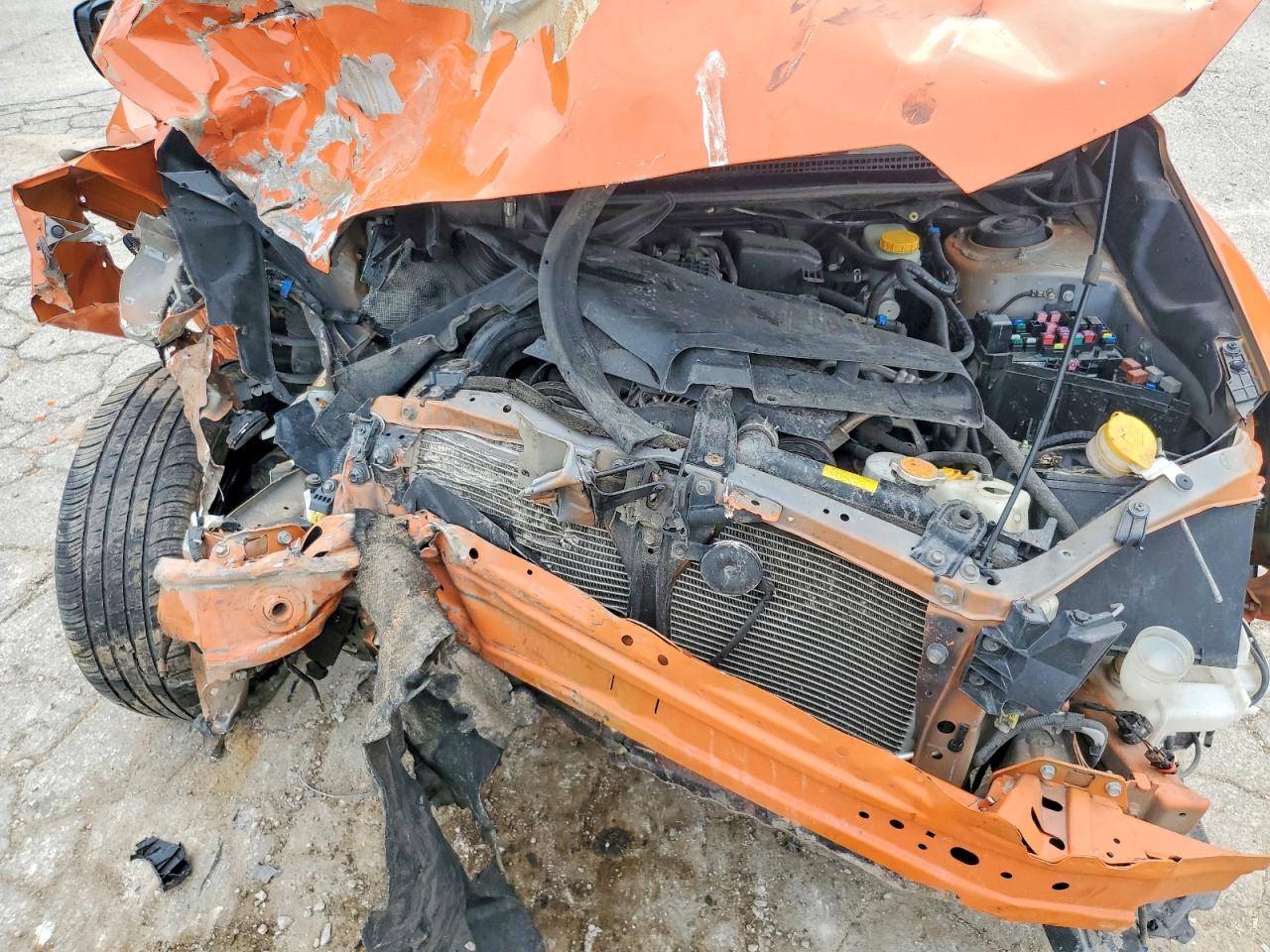 2014 Subaru Xv Crosstrek 2.0 Premium Orange vin: JF2GPACC2E9345007