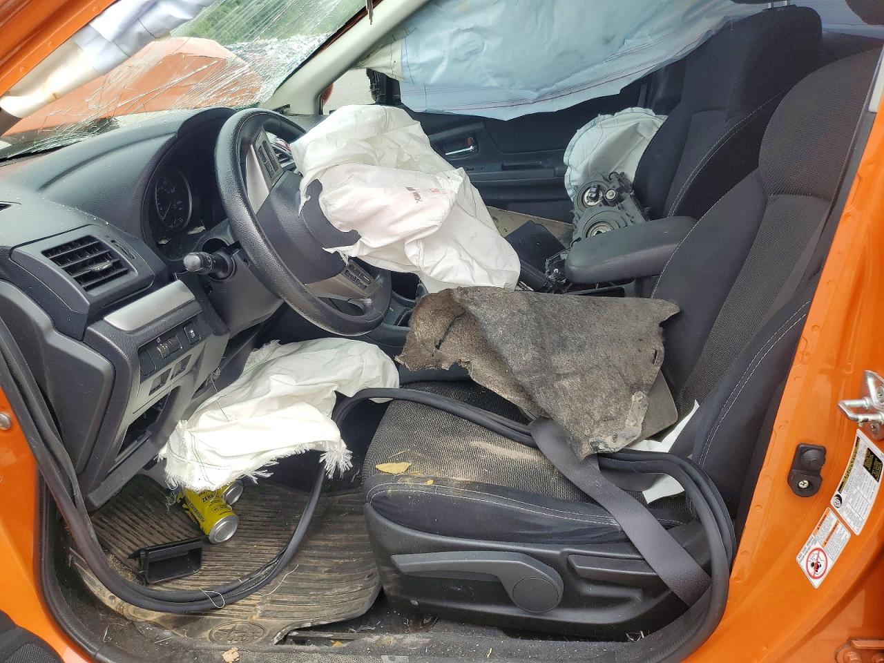 2014 Subaru Xv Crosstrek 2.0 Premium Orange vin: JF2GPACC2E9345007